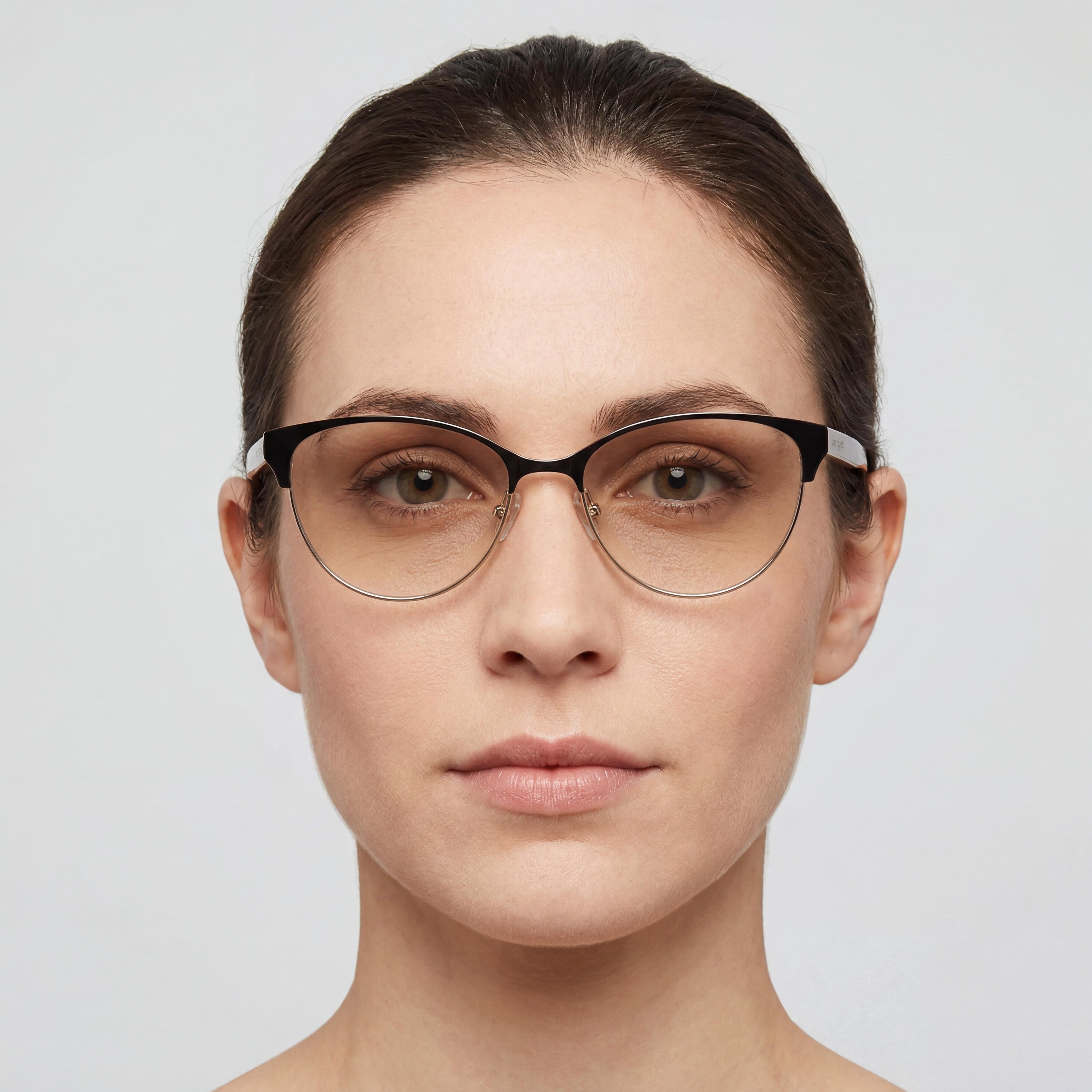 kate spade new york Emelyn Gafas Ópticas de Acero Inoxidable Marrón para Mujer con Lentes de Policarbonato 52mm, Photo 4