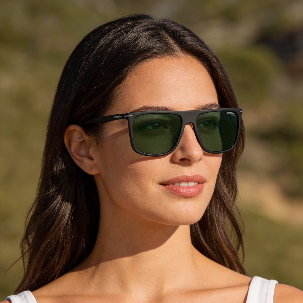 Carrera 278/S Unisex Polyamide Frame Sunglasses with UV Protection, Matte Black, 58mm