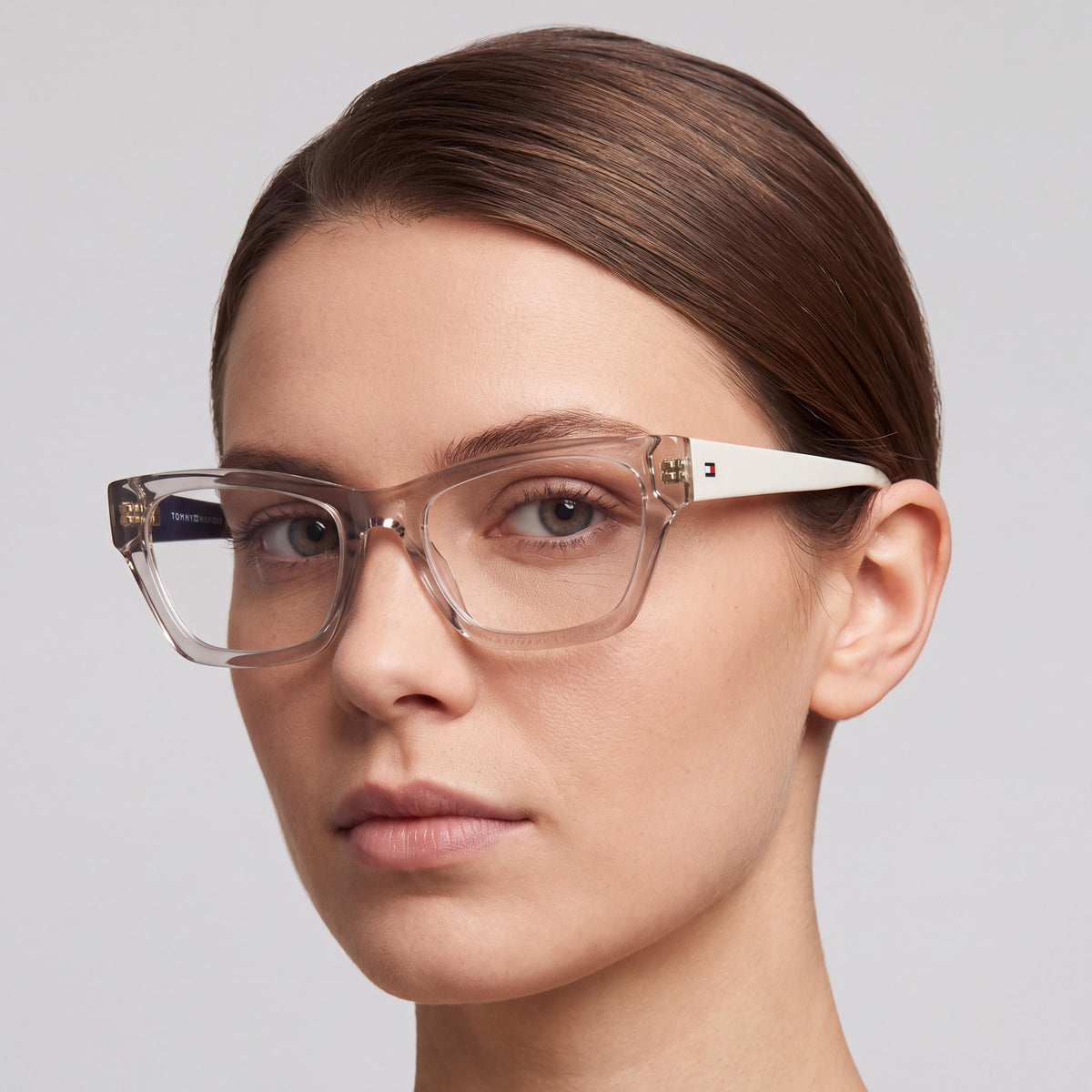 Tommy Hilfiger 109361SZJ5318 Unisex Classic Eyewear, Zj I Plastic Frame, Multicolor Polycarbonate Lenses, 53mm, Photo 4