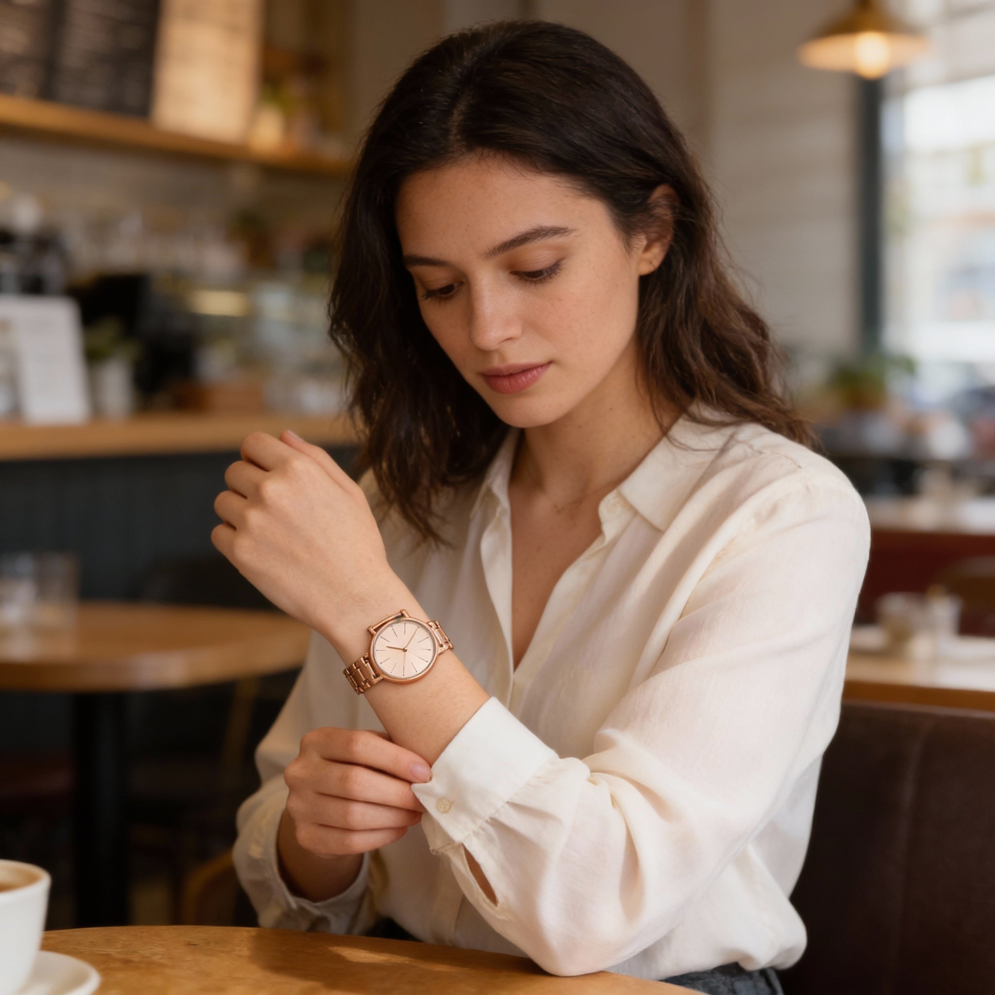 SKAGEN DENMARK Signatur Lille Women's Rose Gold Stainless Steel Interchangeable Strap 30mm Watch, Photo 4