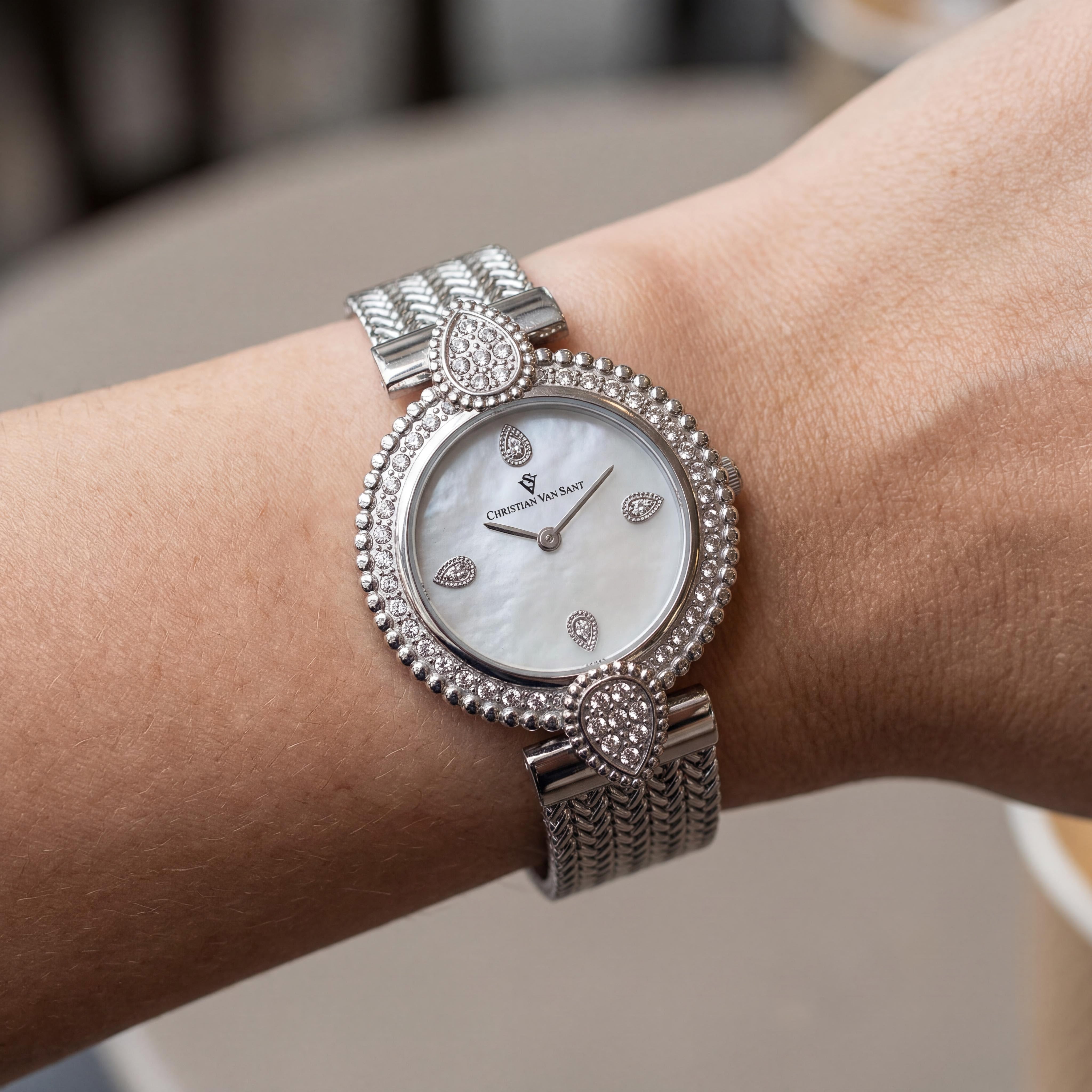 Reloj plateado Christian Van Sant CV1270 para mujer, Photo 3