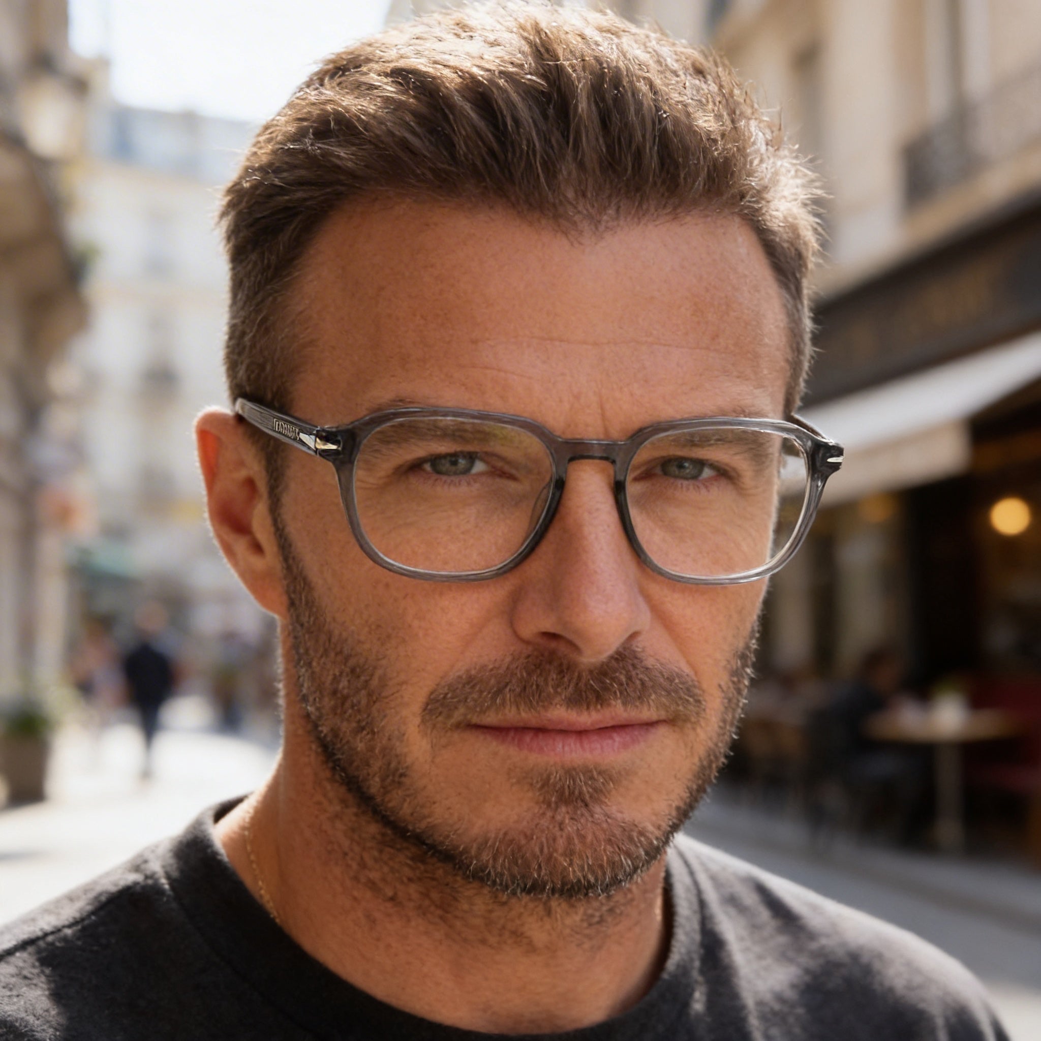 Gafas de sol de plástico David Beckham Db 1084 transparentes grises para hombre 51mm, Photo 4