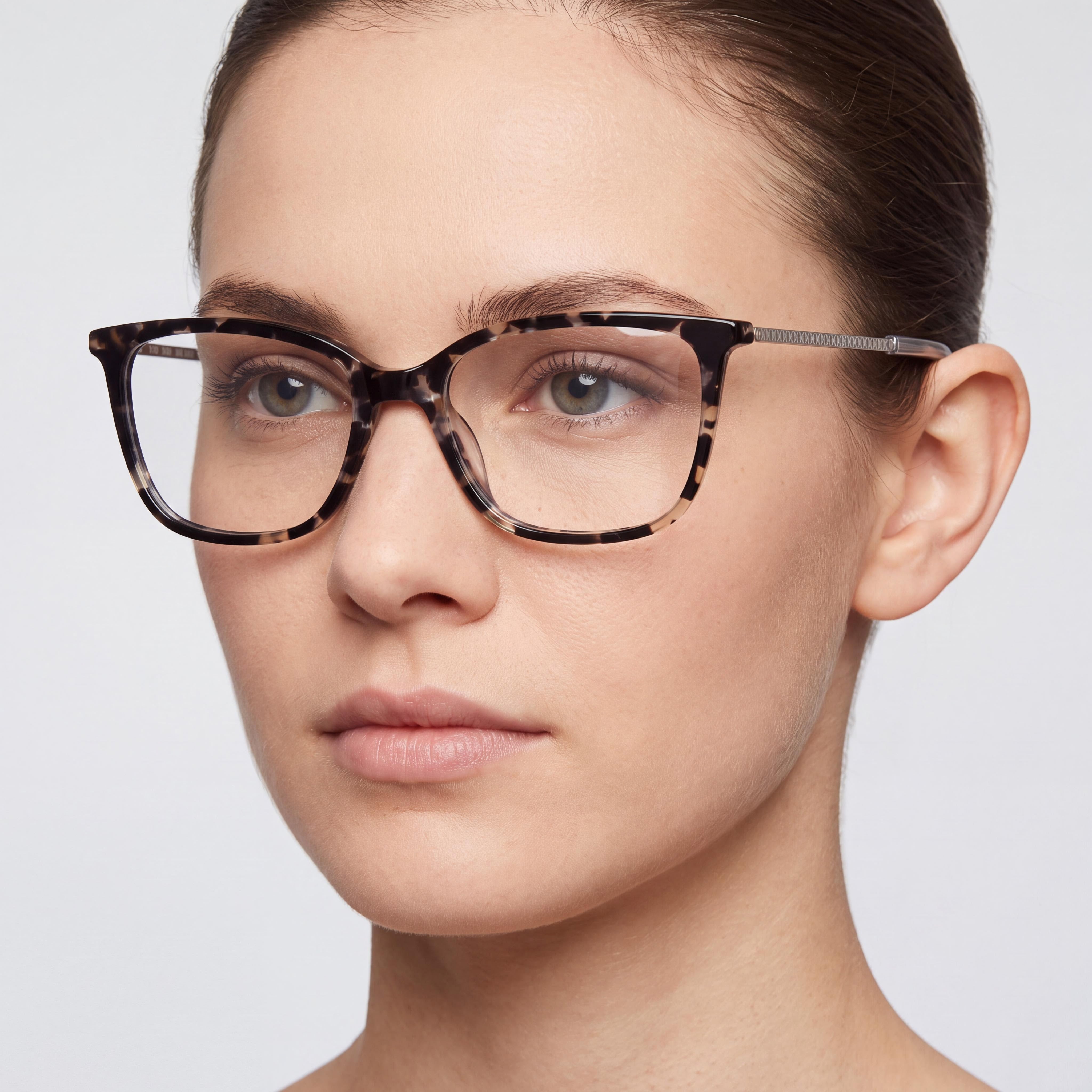 DKNY Dk7008 Gafas de sol unisex con montura de acero de aleación carey negro y lentes de policarbonato de 52 mm, Photo 3