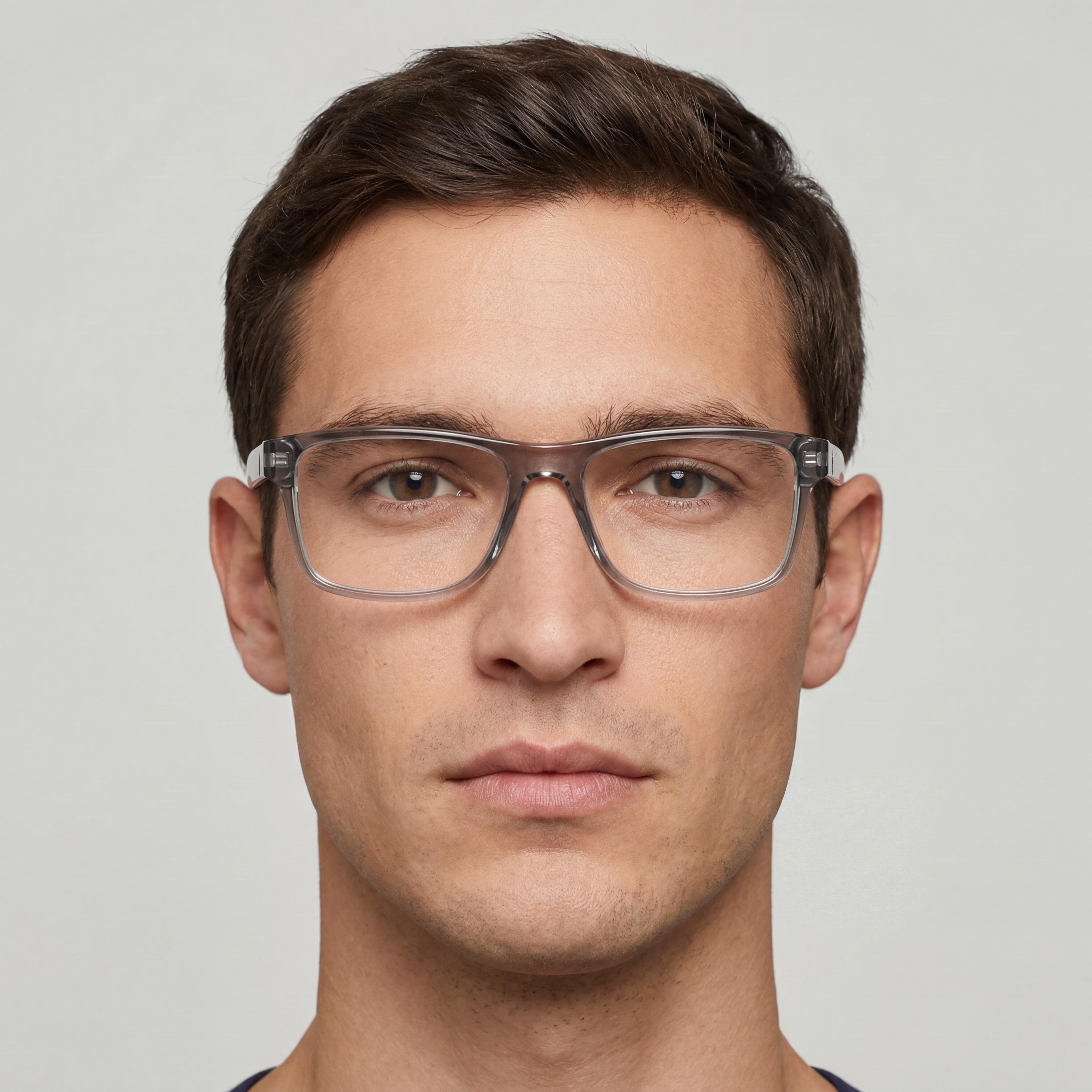 POLO RALPH LAUREN Ph2223 Men's Transparent Grey Plastic Eyeglass Frames 58mm, Photo 5
