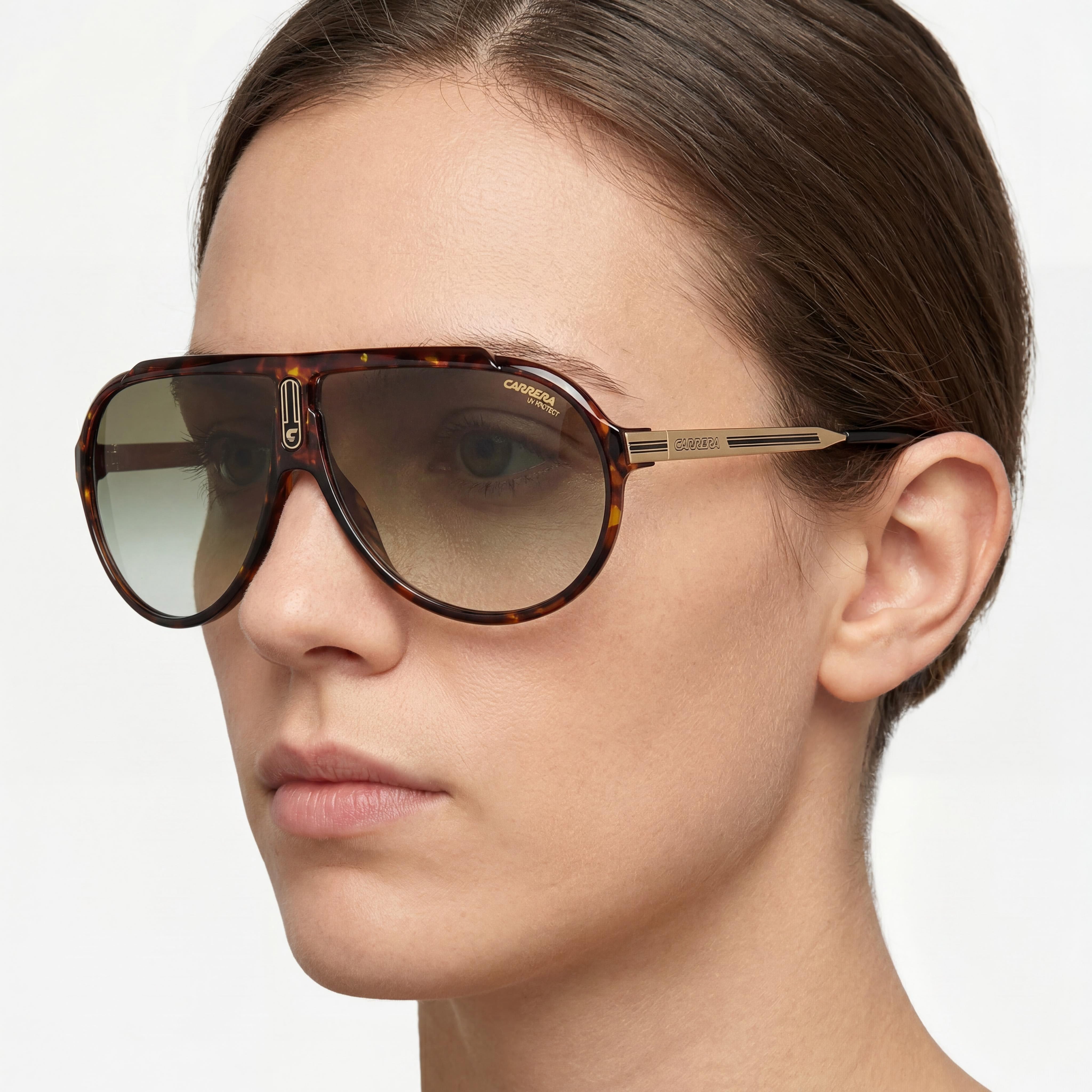 Gafas de sol unisex Carrera ENDURANCE 65/N aviador marrones, Photo 4