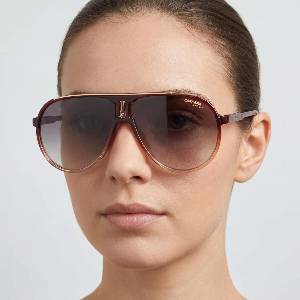 Carrera CHAMPION65/N 7W5/HA Gafas de sol unisex aviador marrones