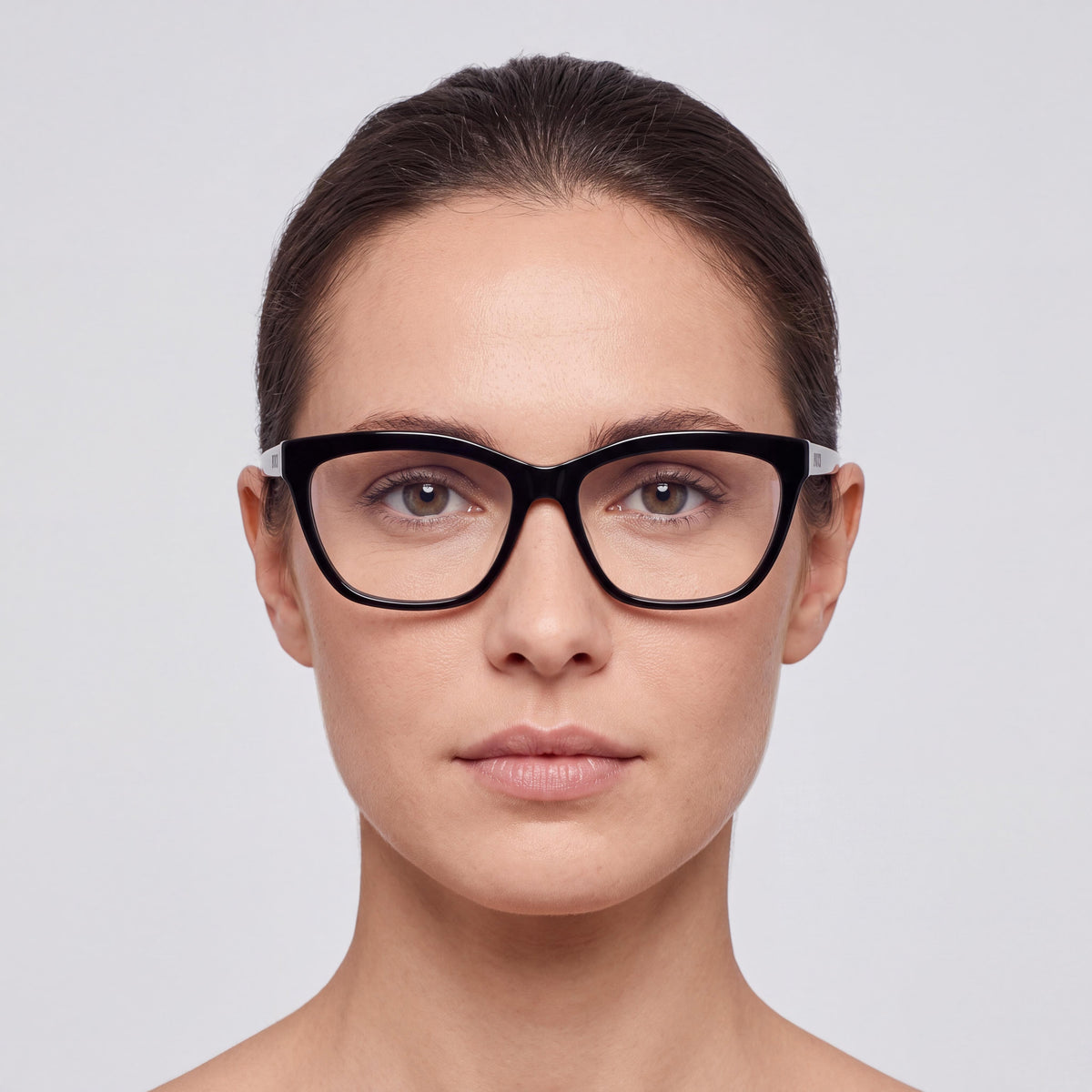 Emilio Pucci EP5242 Women's Eyewear with MODERNO Style, Shiny Black Plastic Frame and Non- Lenses 56mm, Photo 4