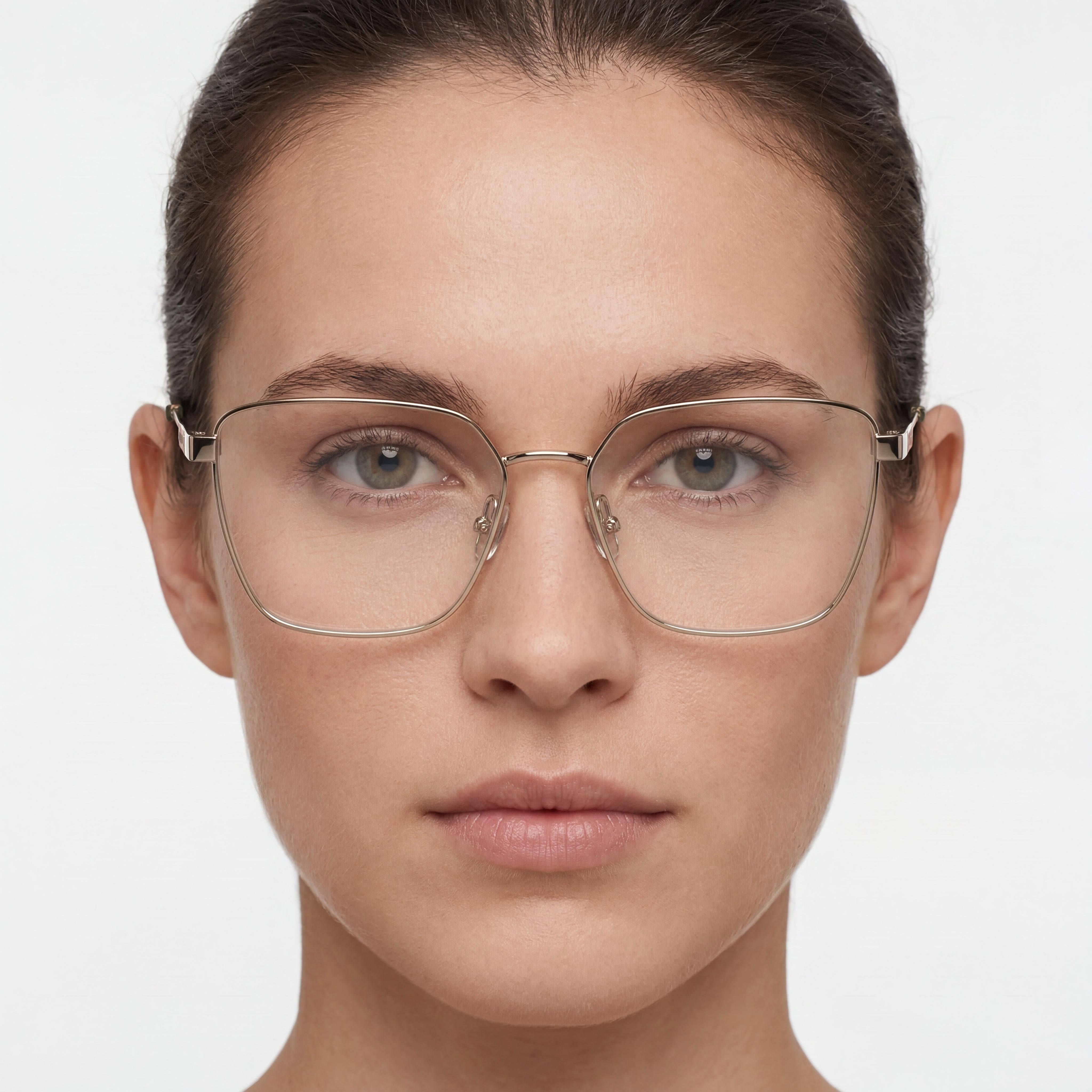 Longchamp LO2164 Rose Gold Rectangle Eyeglasses for Women, 52mm, Photo 4