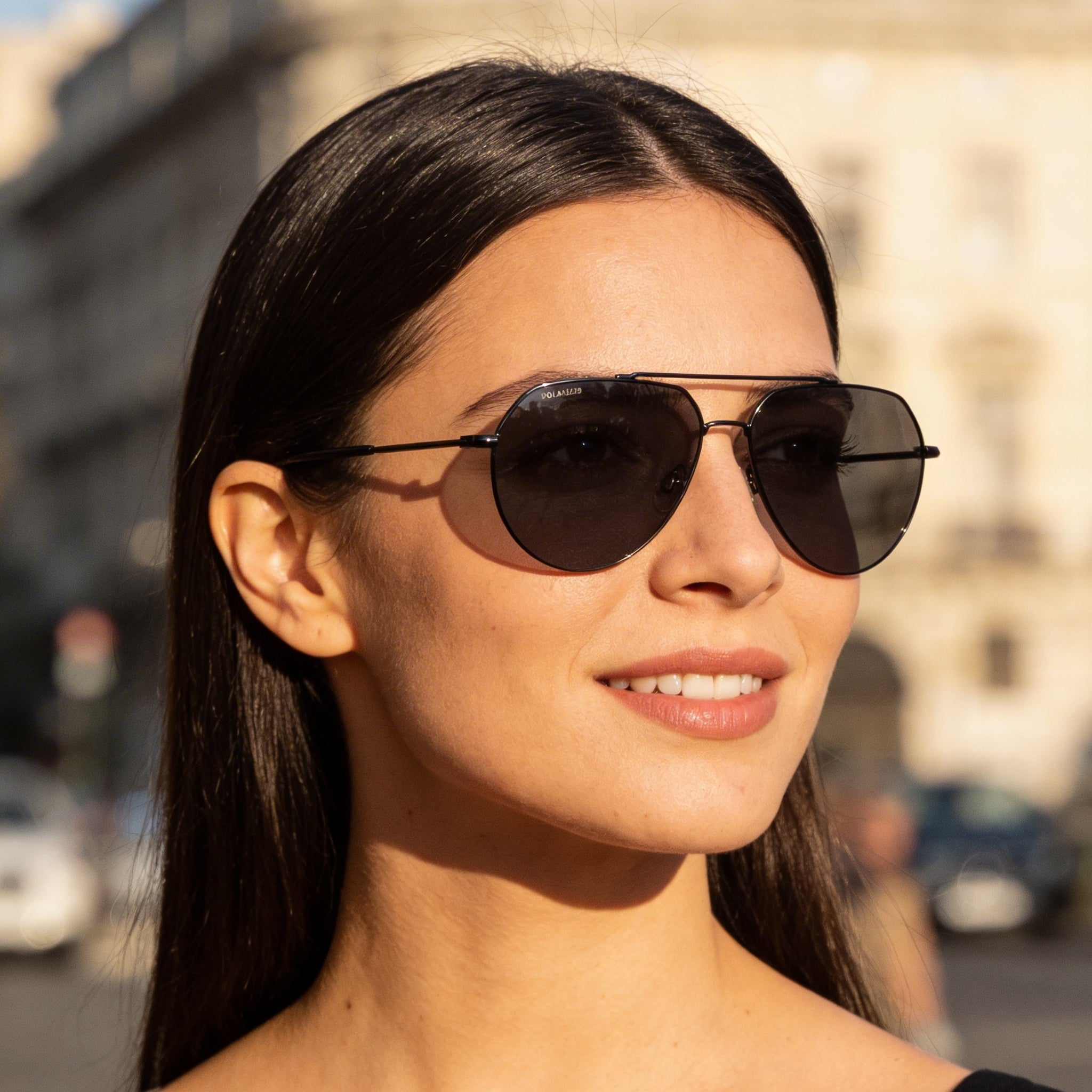 rag & bone Modern Unisex Gold Black Stainless Steel Frame UV Protection Non-Polarized Sunglasses 60mm, Photo 6