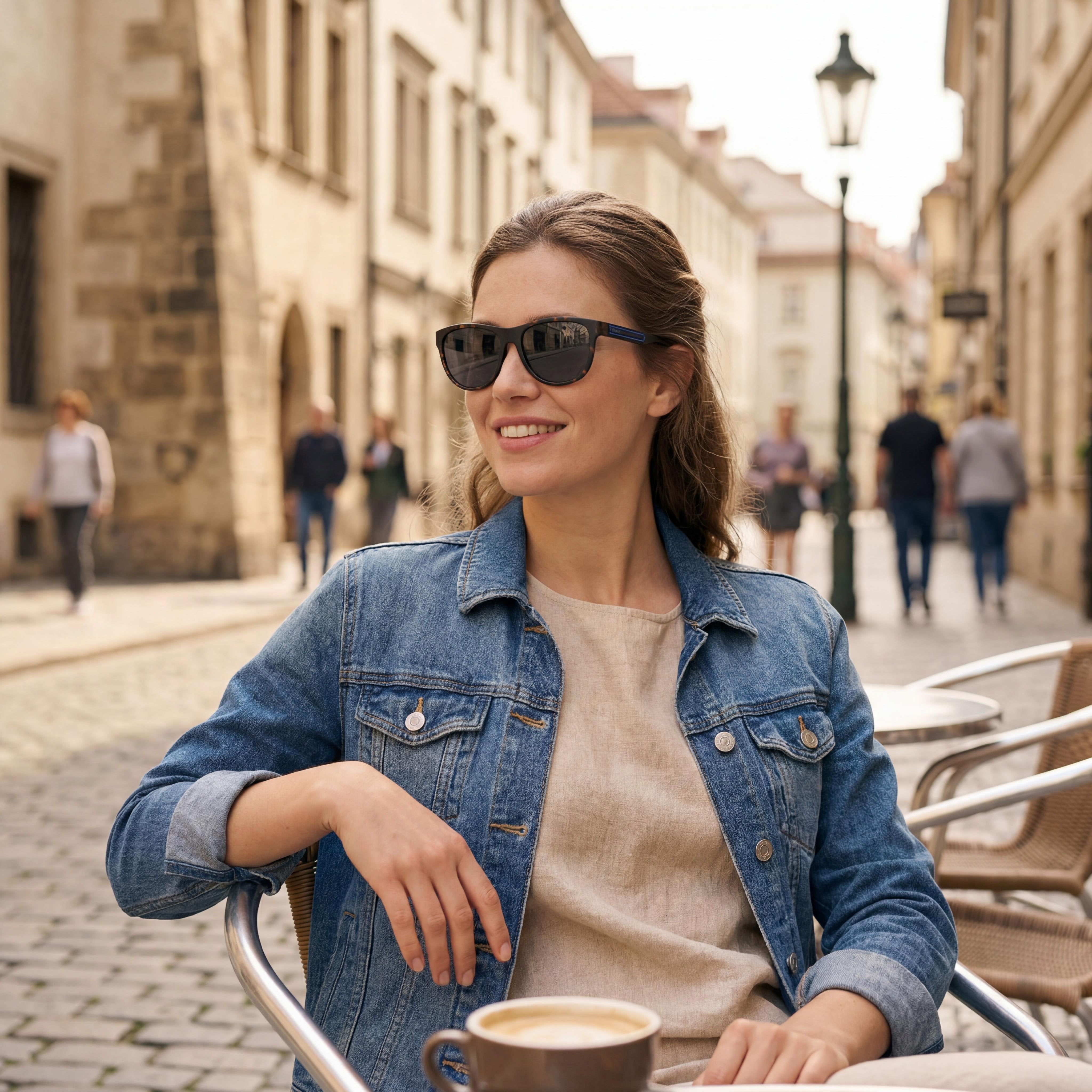 Polaroid PLD 2156/S Unisex Casual Polarized UV Protect Polycarbonate Matte Brown Havana Sunglasses 56-16-140, Photo 6