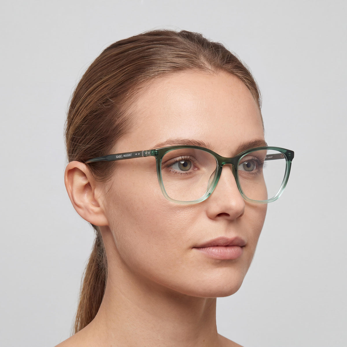 Isabel Marant Im 0091/g Women's Trendy Sporty Style Green Polycarbonate Lens Sunglasses Lens Width 54mm, Photo 4