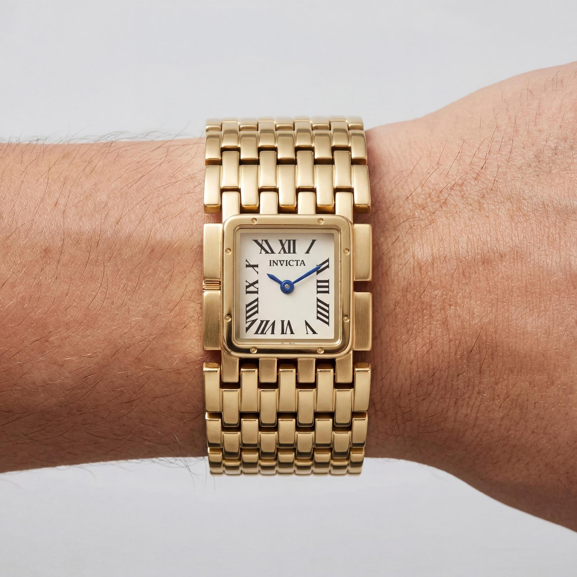 Invicta Mayamar 49477 Women's Gold-Tone Stainless Steel Bracelet Quartz Water Resistant Watch 21mm Case, Photo 2