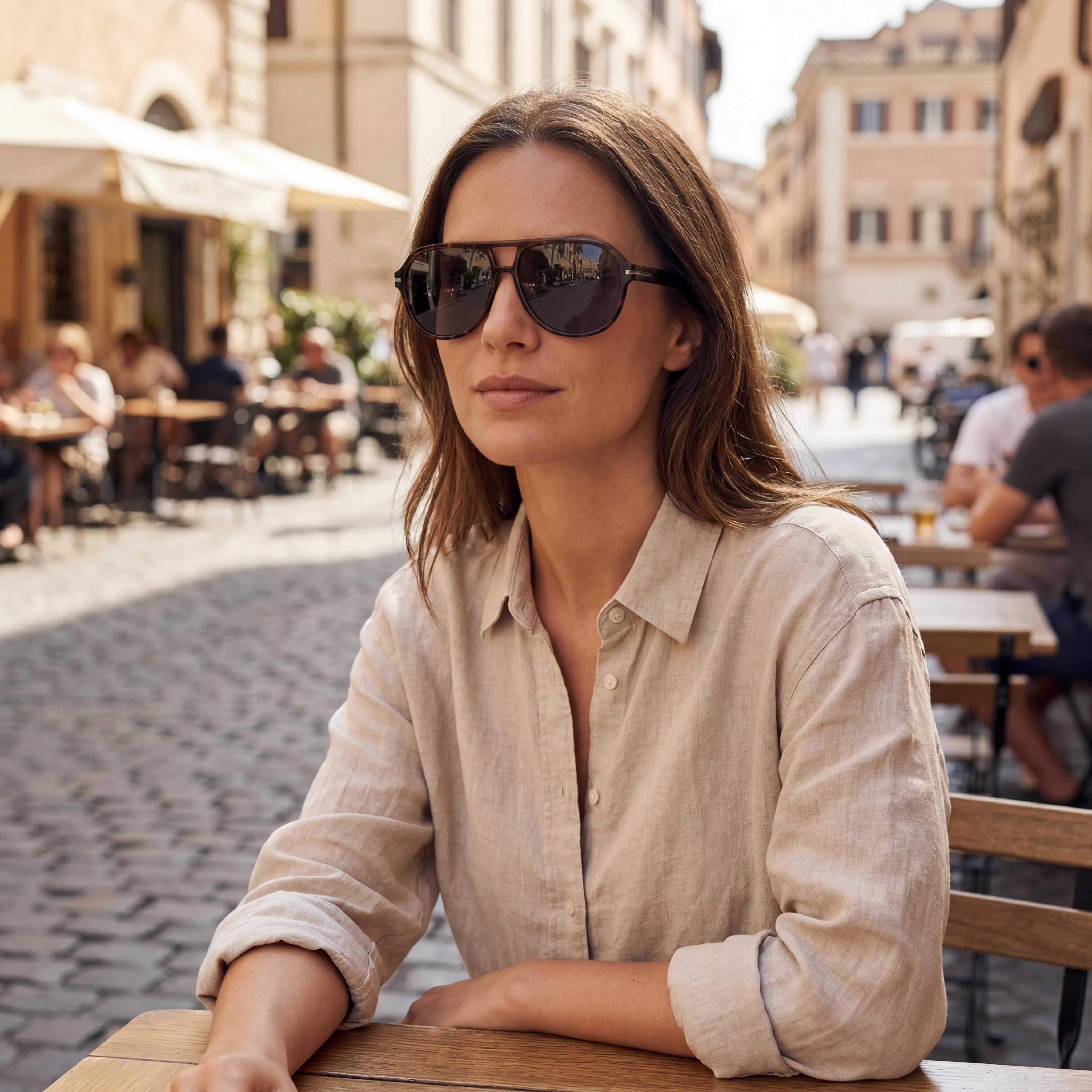 Hugo Boss Modern BOSS 1507/S ECO ACETATE Frame Havana Unisex Sunglasses with 100% UVA & UVB Protection, Photo 6