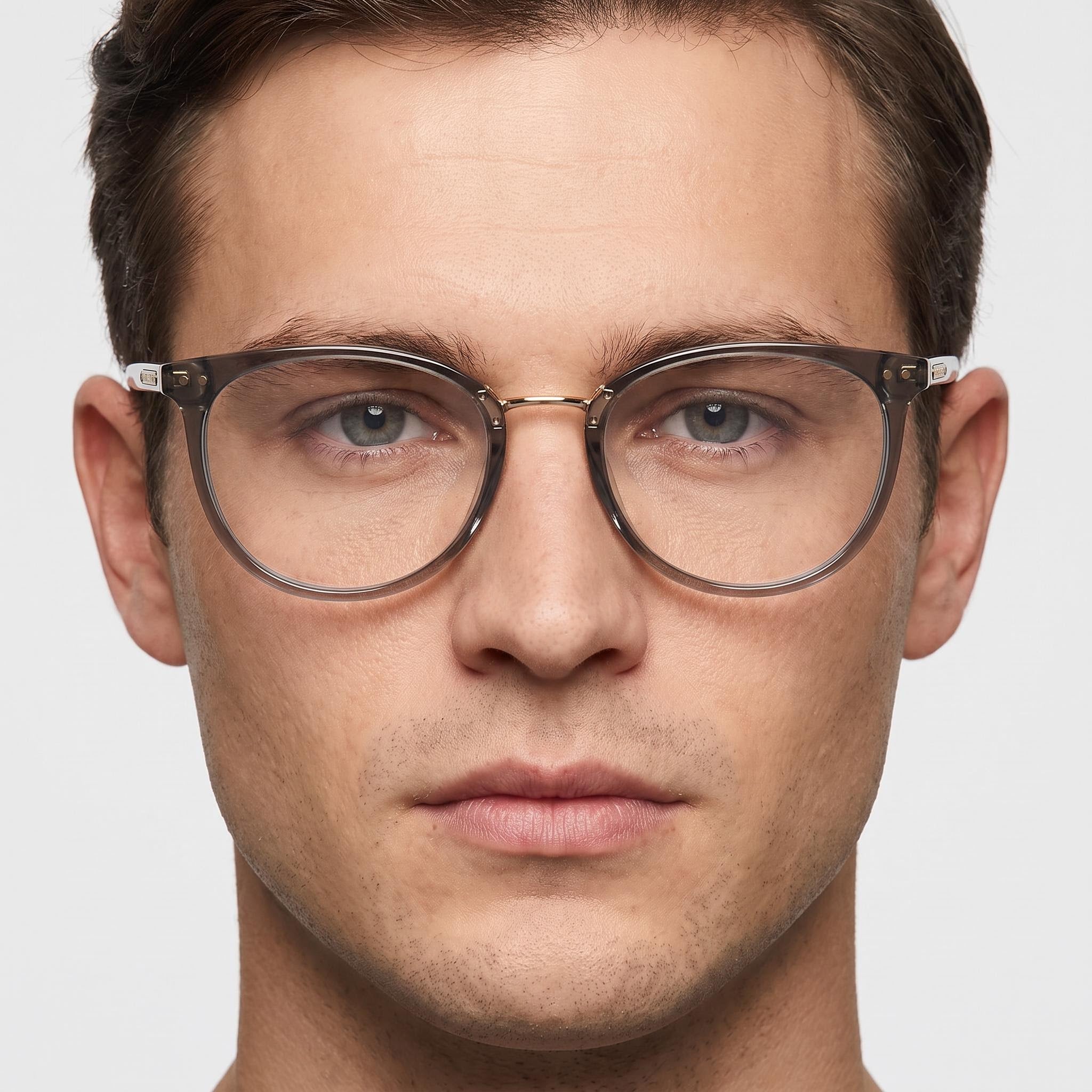 Tommy Hilfiger Classic Unisex Grey Magnesium Frame Eyewear, 50mm Lens Width, 18mm Bridge, 145mm Temple Length, Photo 3