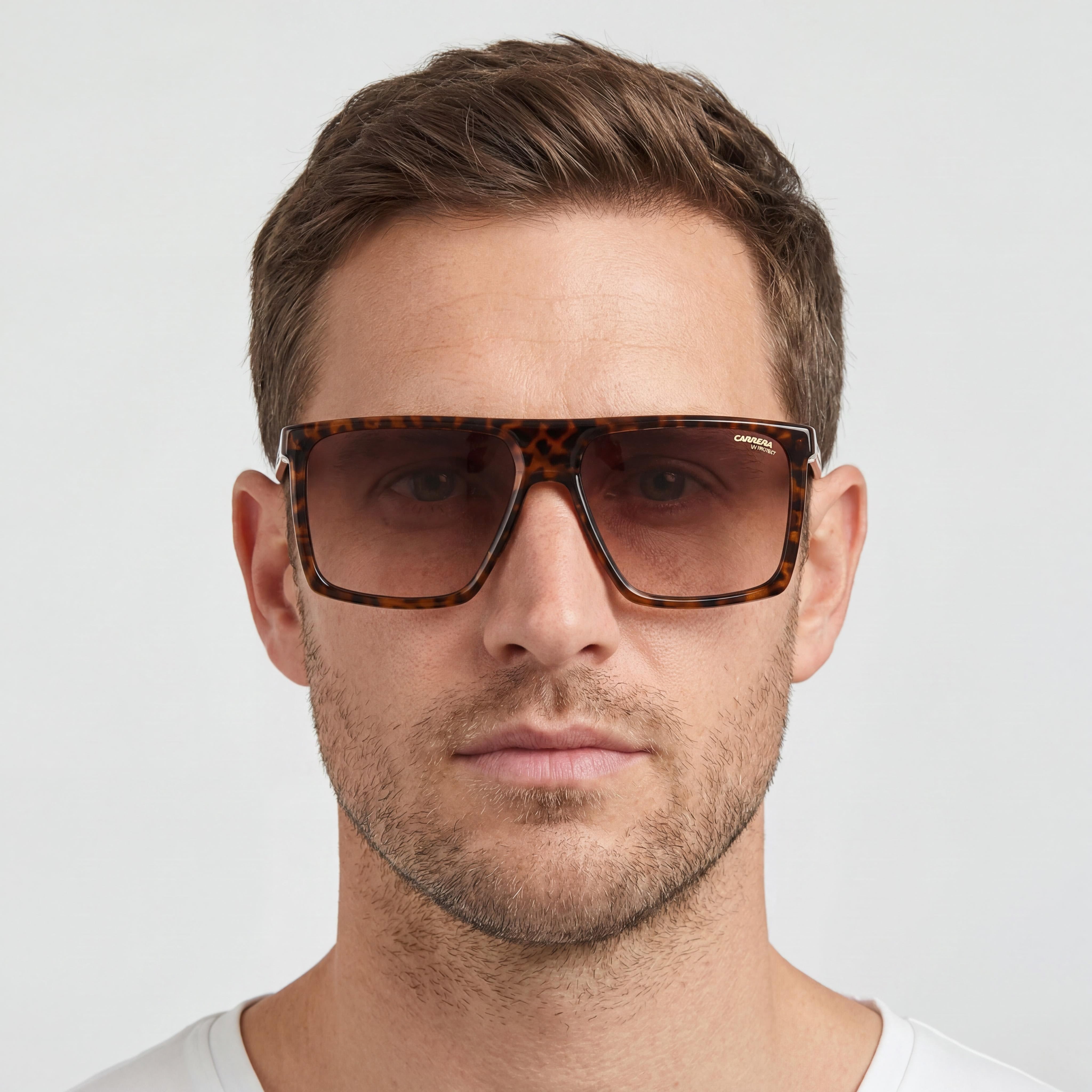 Carrera 4019/S Casual Unisex HAVANA ECO POLYAMIDE Frame Sunglasses, BROWN SHADED Lenses, 100% UV Protection, 58mm, Photo 5