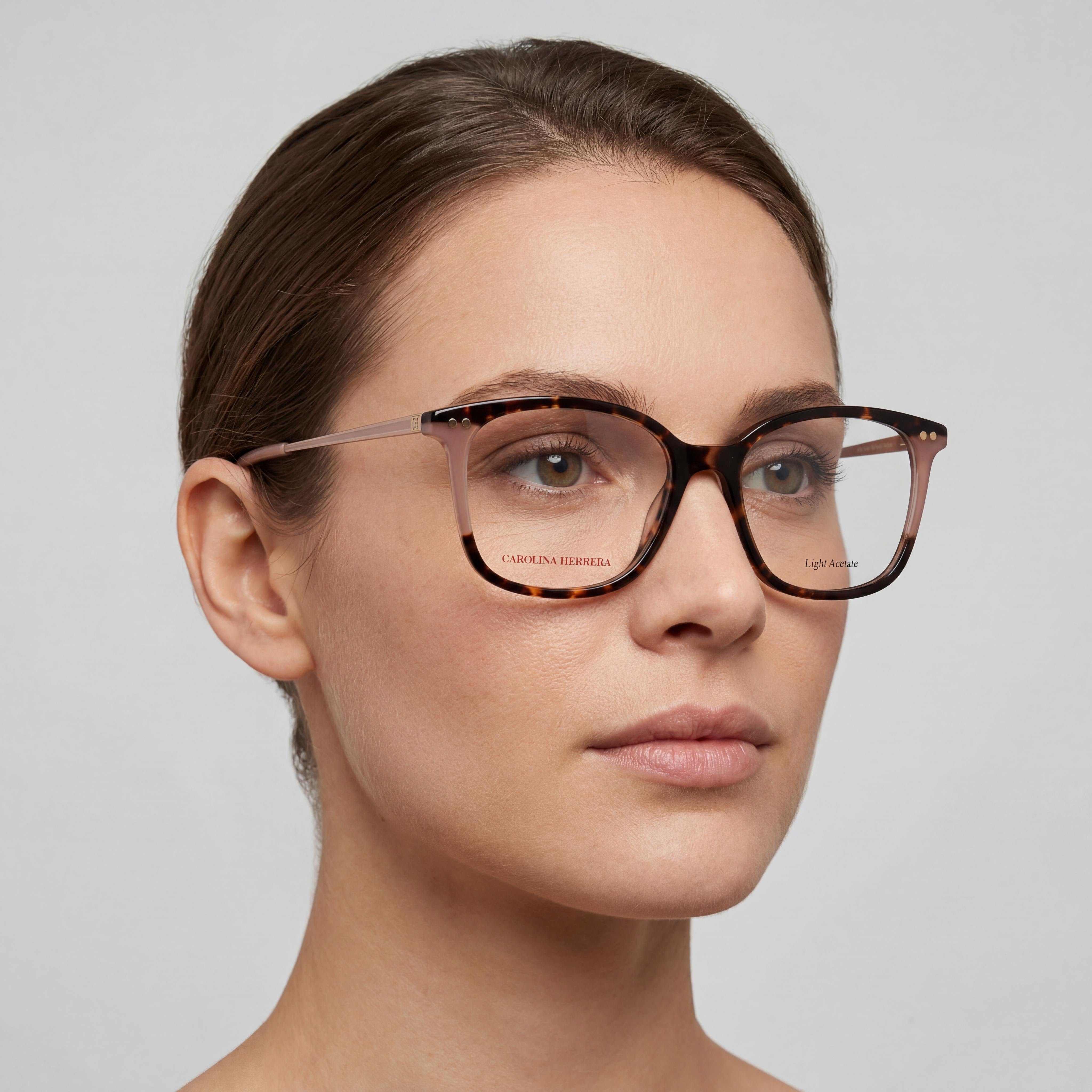 Carolina Herrera Casual Women's Acetate UV Protection Non-Polarized Eyeglasses 53-16-145, Photo 4