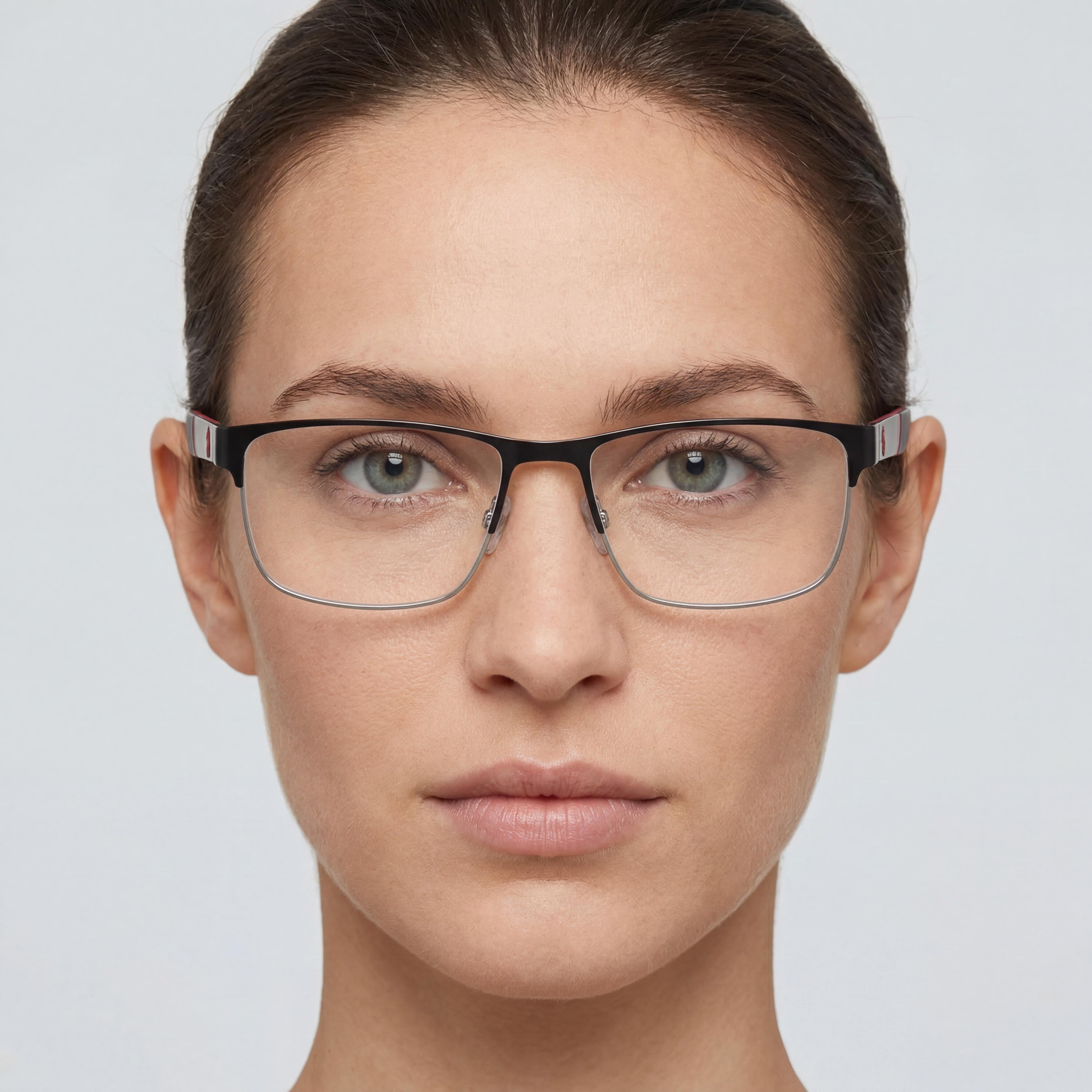 POLO RALPH LAUREN Ph1215 Women's Metal Optical Eyeglasses with Shiny Black and Gunmetal Frame 56mm, Photo 4