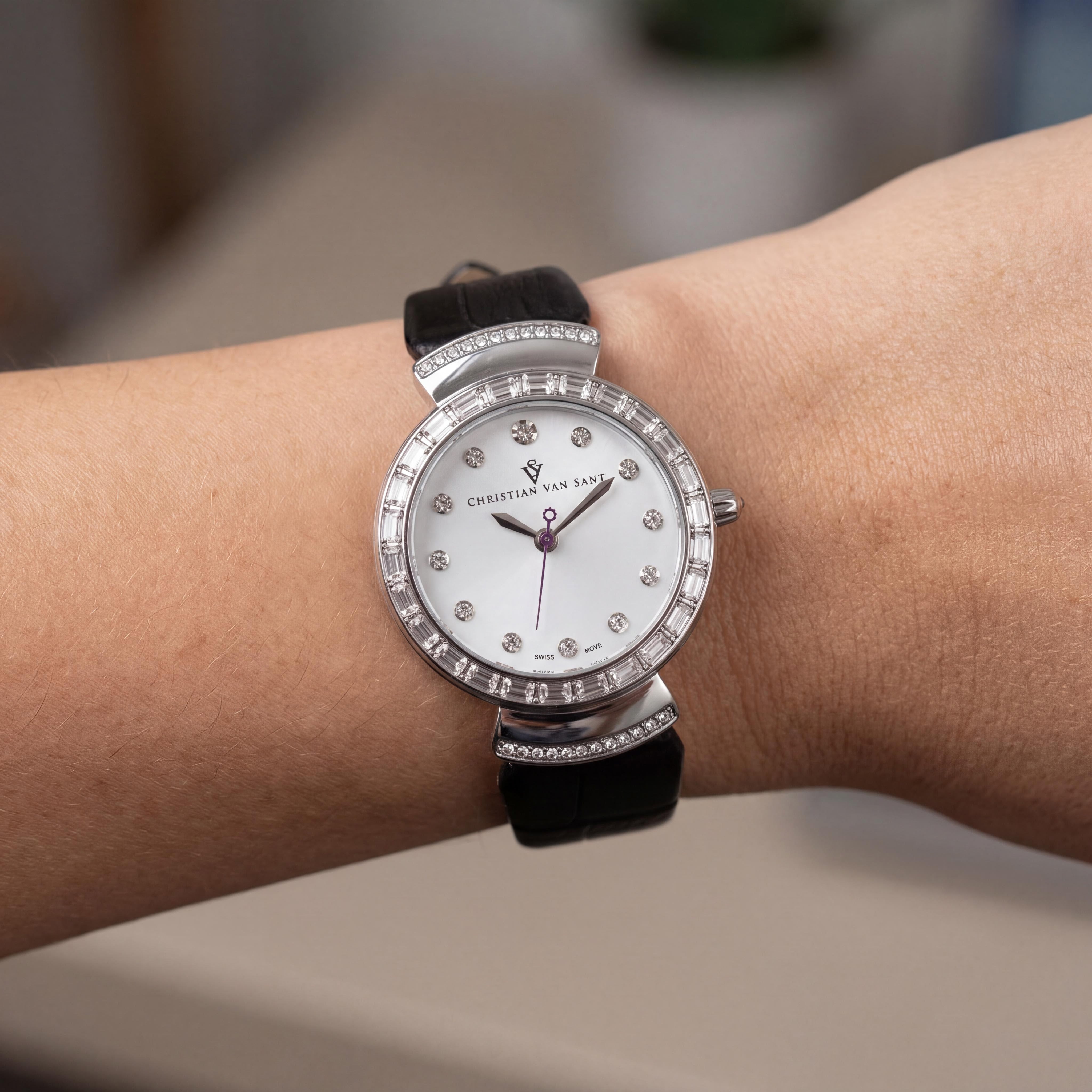 Reloj Christian Van Sant CV2943 negro para mujer, Photo 4