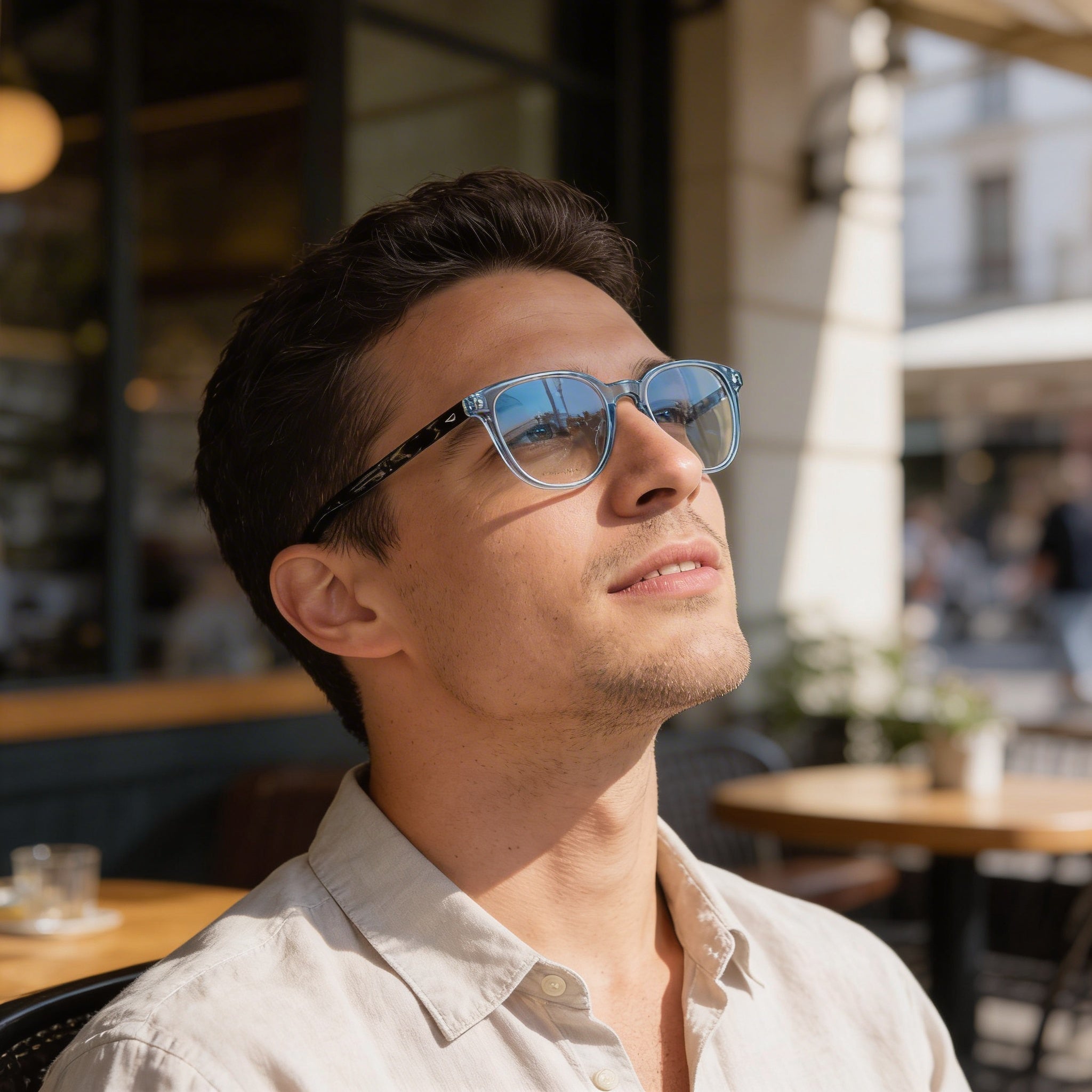 Monturas ópticas Rag & Bone RNB7052 para hombre, estilo casual, verdes, graduadas, lentes de 51 mm, puente de 18 mm, patillas de 145 mm, Photo 5