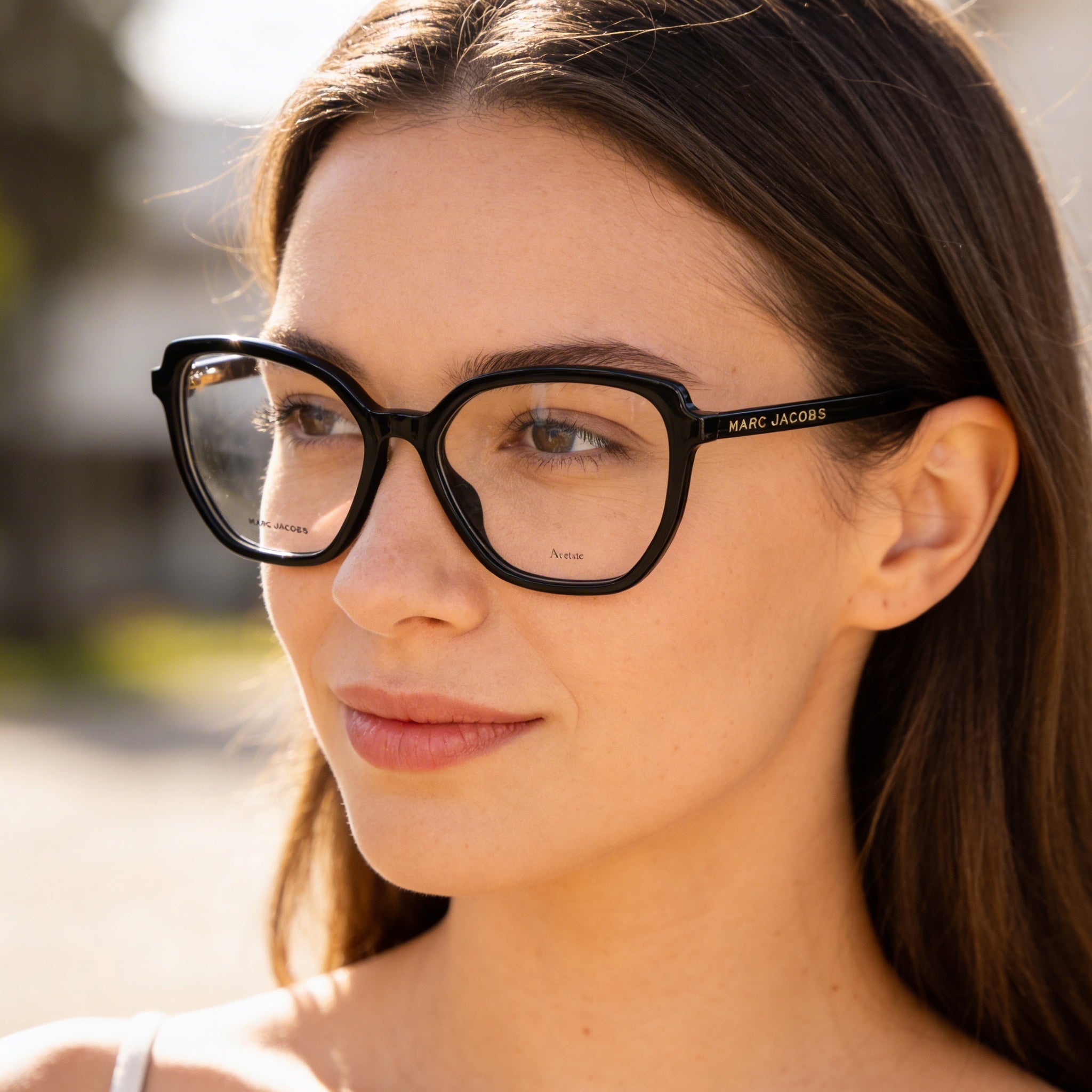 Marc Jacobs Vista Marc 661 Women's Non-Polarized Acetate Frame Polycarbonate Lens Glasses 53-16-140, Photo 4