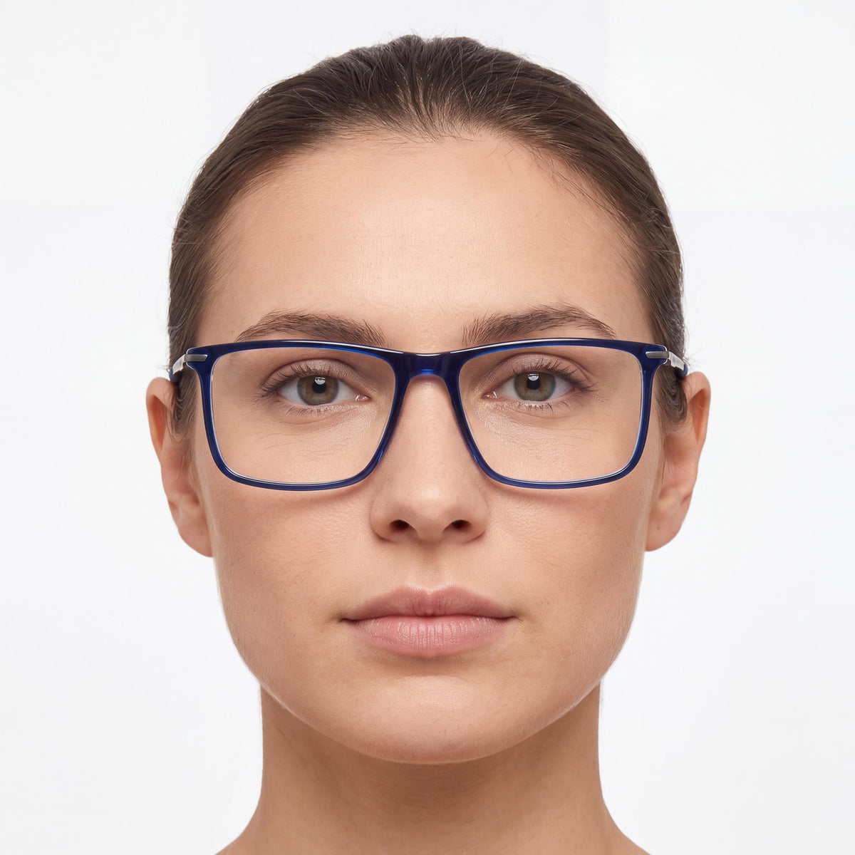 Gafas graduadas Carrera 8905 para mujer, de acetato ligero azul grisáceo, no multicolor, 54 mm, Photo 3