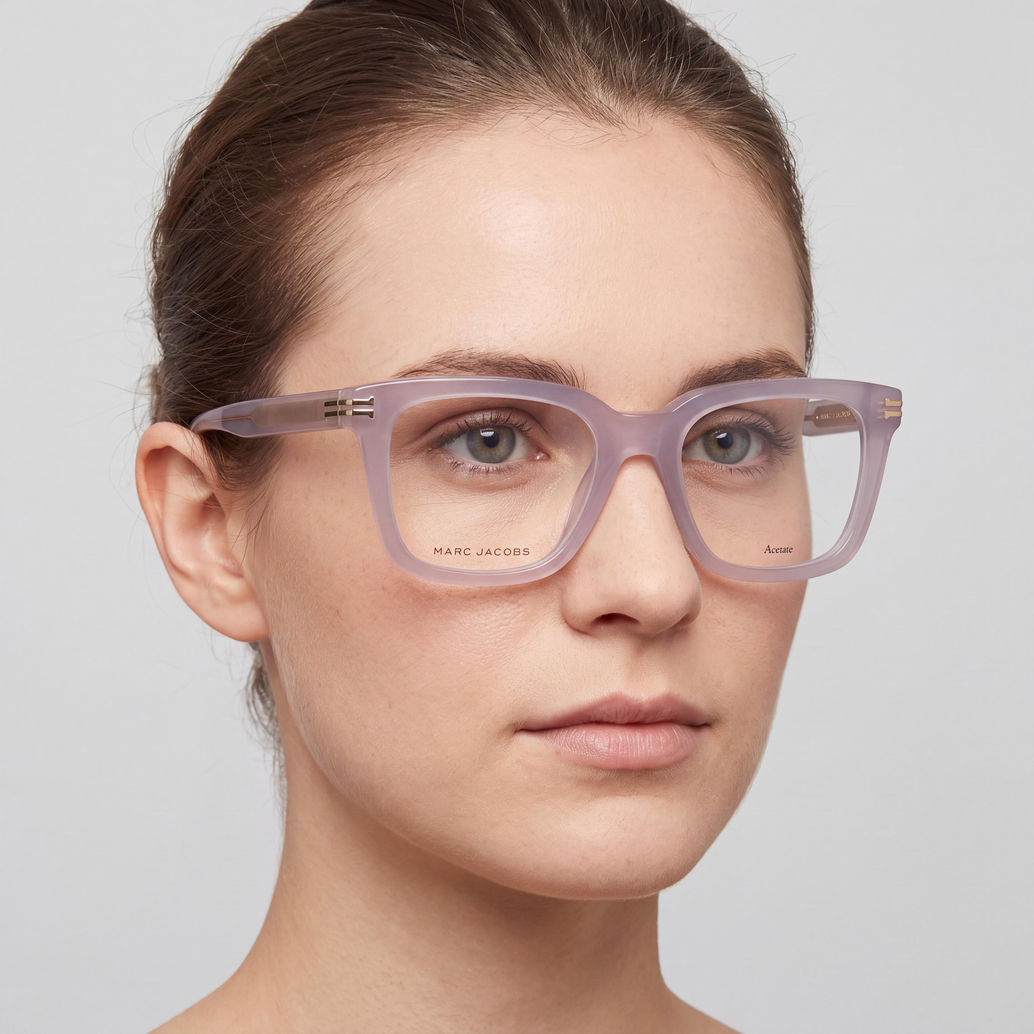 Marc Jacobs Mj 1076 Casual Women's Acetate Non Optical Eyeglasses Prescription Frame 51-18-140, Photo 4