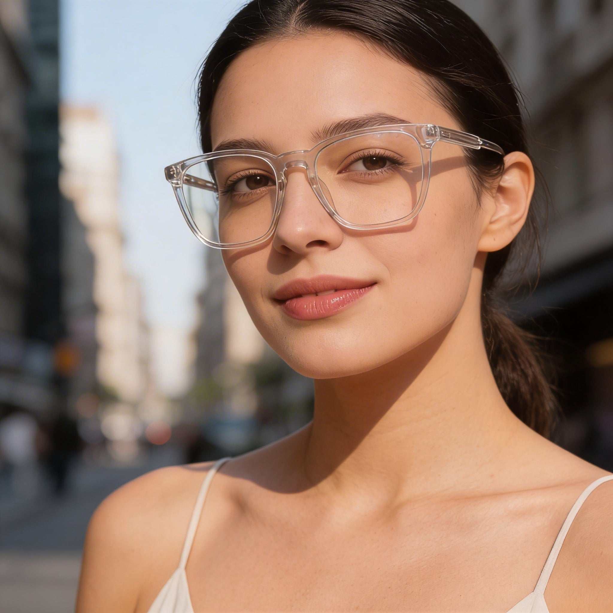 GANT Unisex Ga50050 Glasses with Crystal Frame and Crystal Polycarbonate Lenses 54-19-145, Photo 4