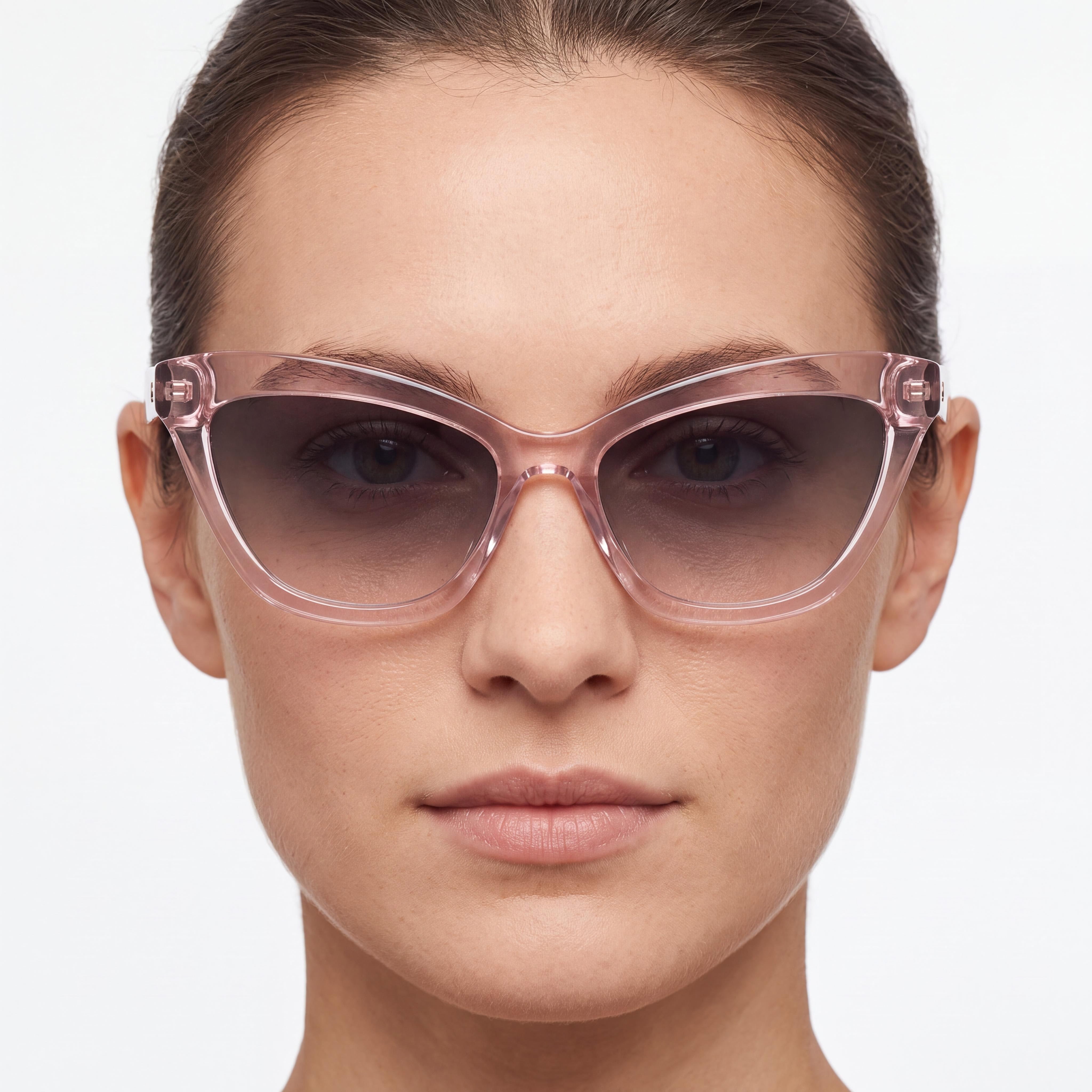 Kate Spade New York Sustainable Women's Pink ECO ACETATE UV Protection Sunglasses 54mm, Photo 4