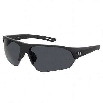 Under Armour Ua 0001/G/S Unisex Matt Black Polyamide Rectangular UV Protection Sunglasses 72mm