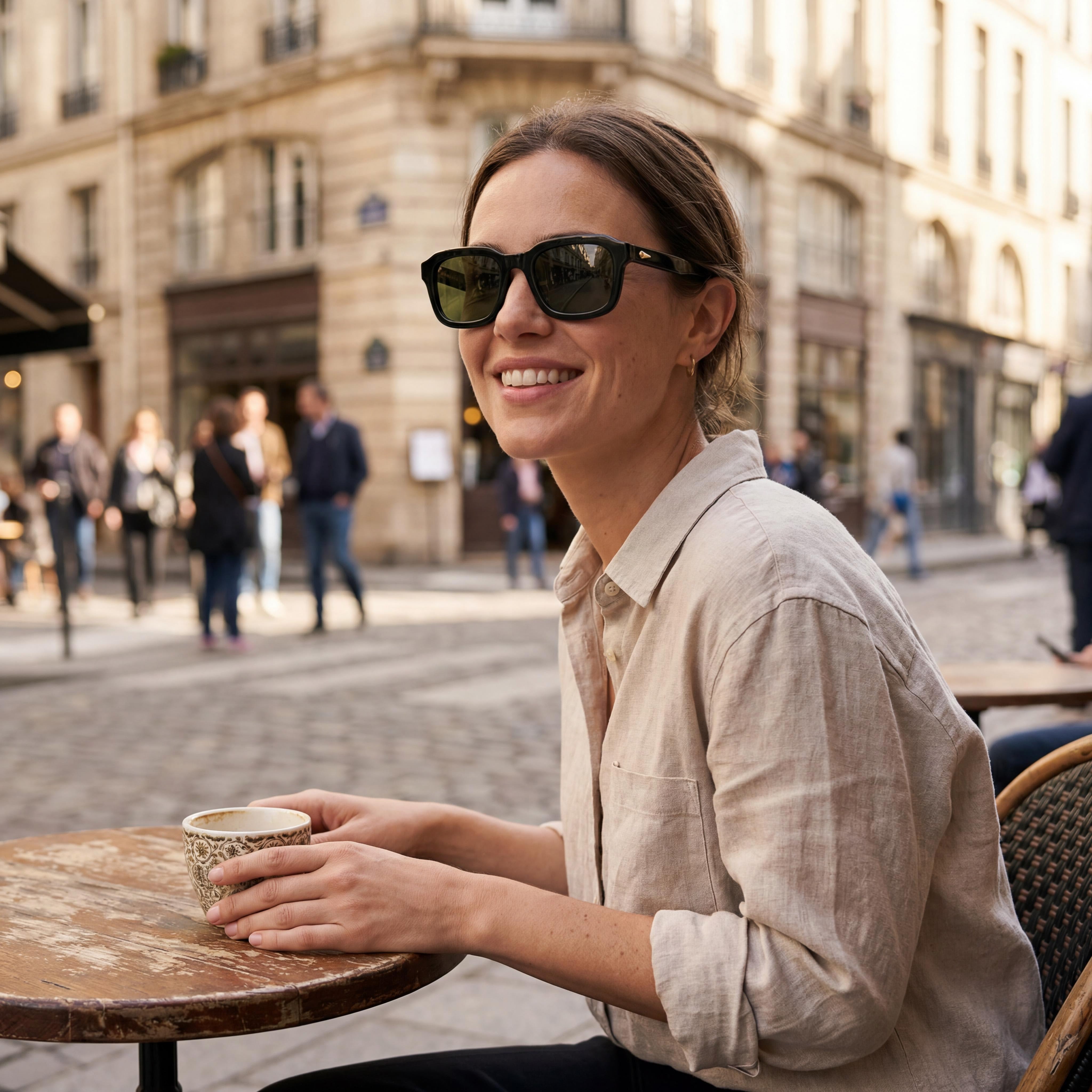 Gafas de sol no polarizadas unisex Rag & Bone Modern Rnb5046/g/s geométricas de acetato negro 51 mm, Photo 6