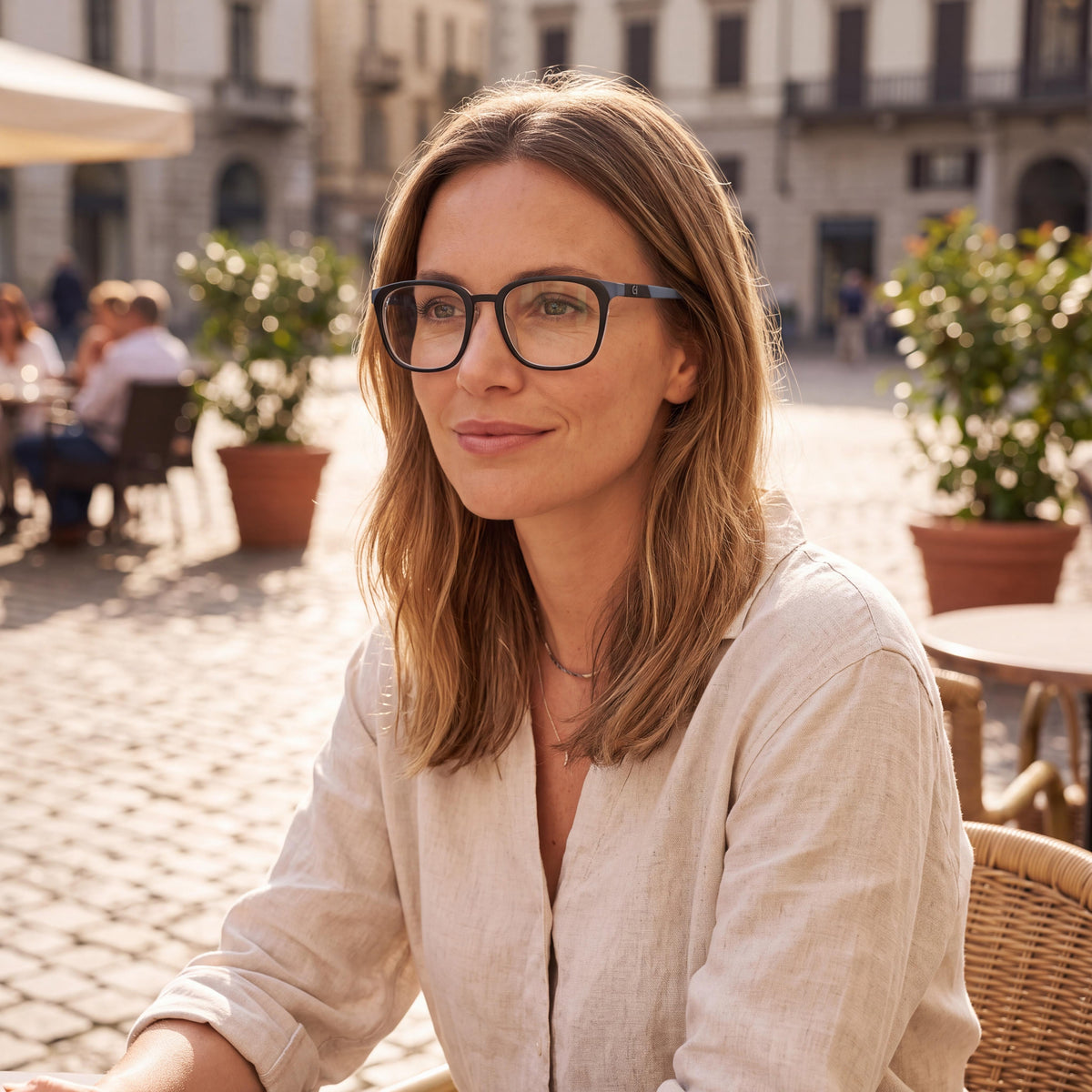 Gafas Cole Haan unisex negras, Photo 5