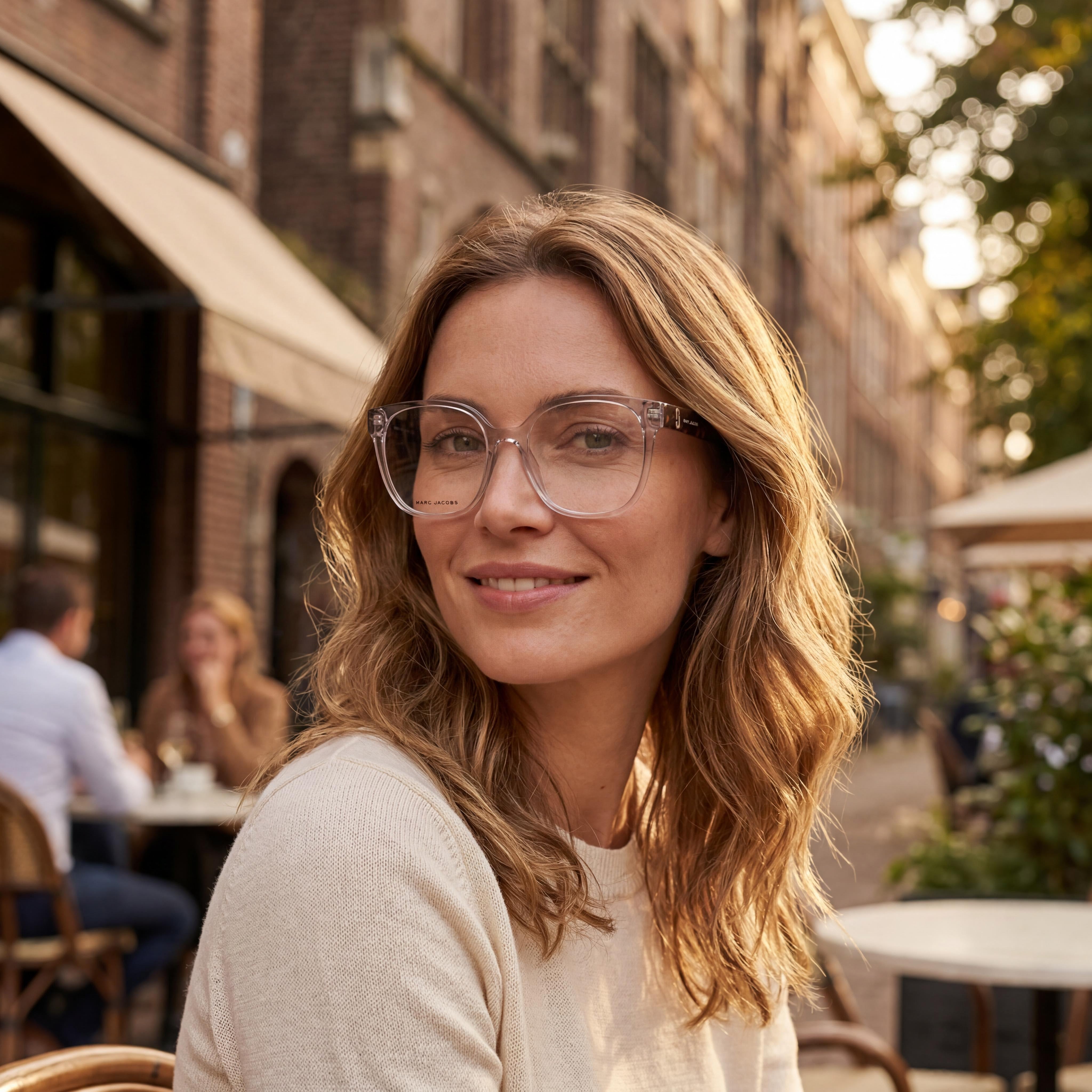 Marc Jacobs MARC 726 Gafas de Mujer Havana Cristal Celulosa 55-16-145, Photo 5