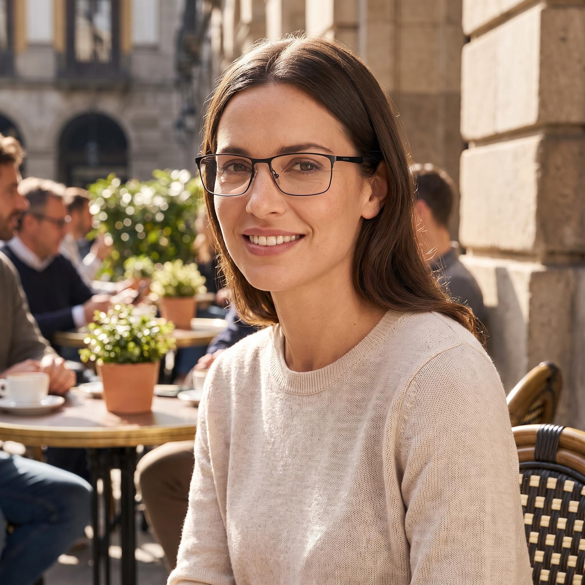 Carrera Carduc 014 Unisex Black Alloy Steel Matt Black Lenses 58mm, Photo 4