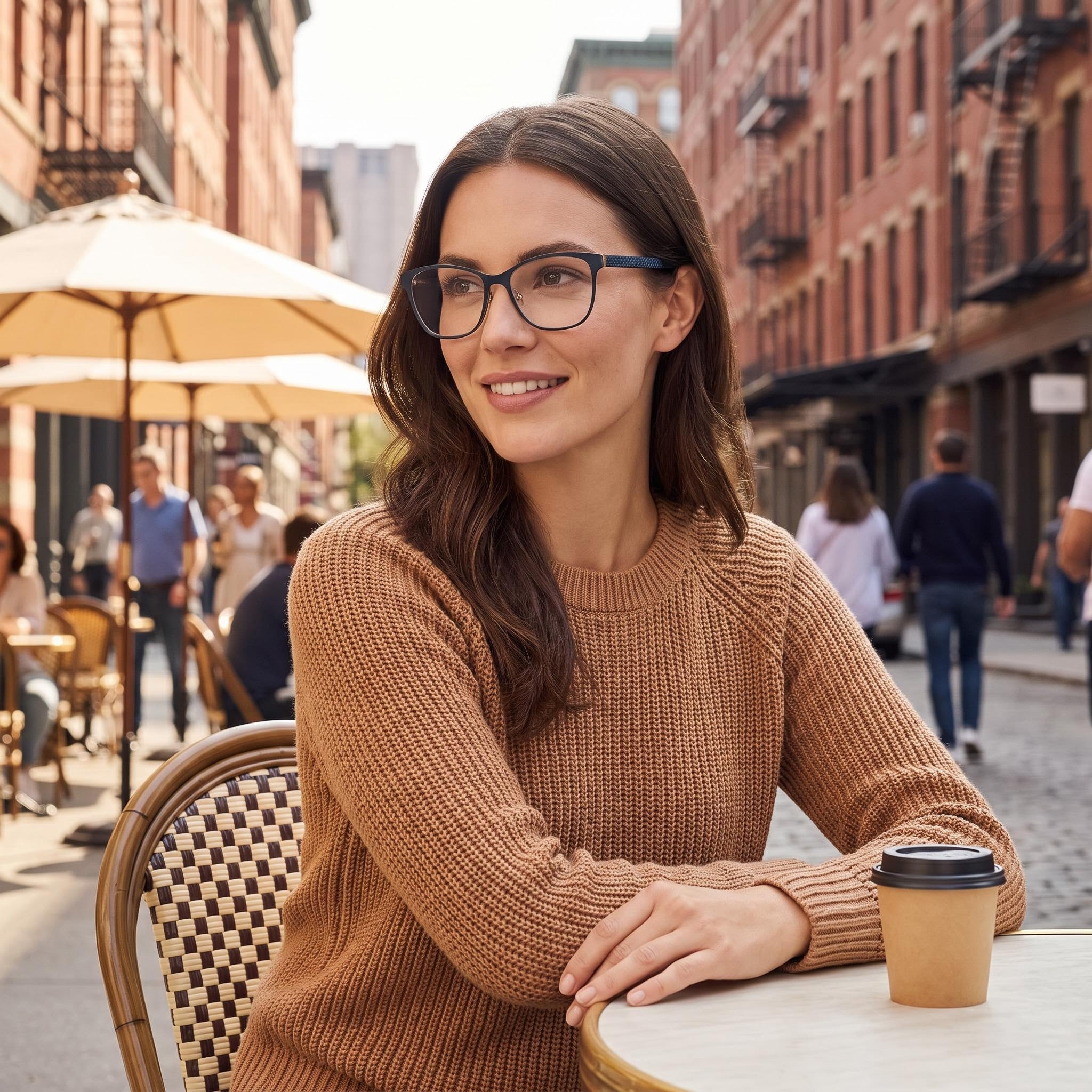 kate spade new york Seline Women's Stainless Steel Demo Lenses 53, Photo 3