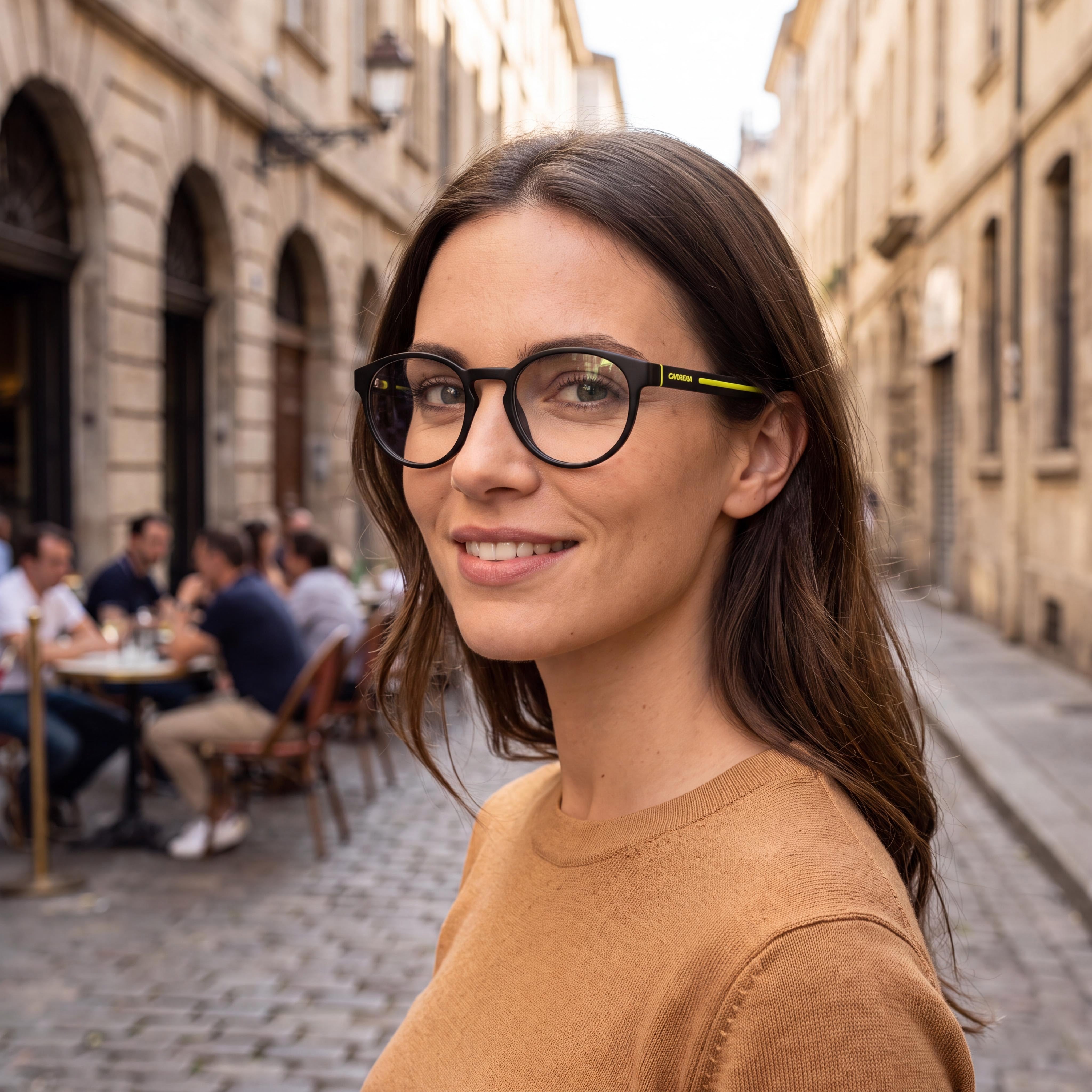 Carrera CARRERA 8886 Gafas Unisex Casual Ovaladas de Plástico Negro Verde Lentes Sin Demostración Talla 50, Photo 6