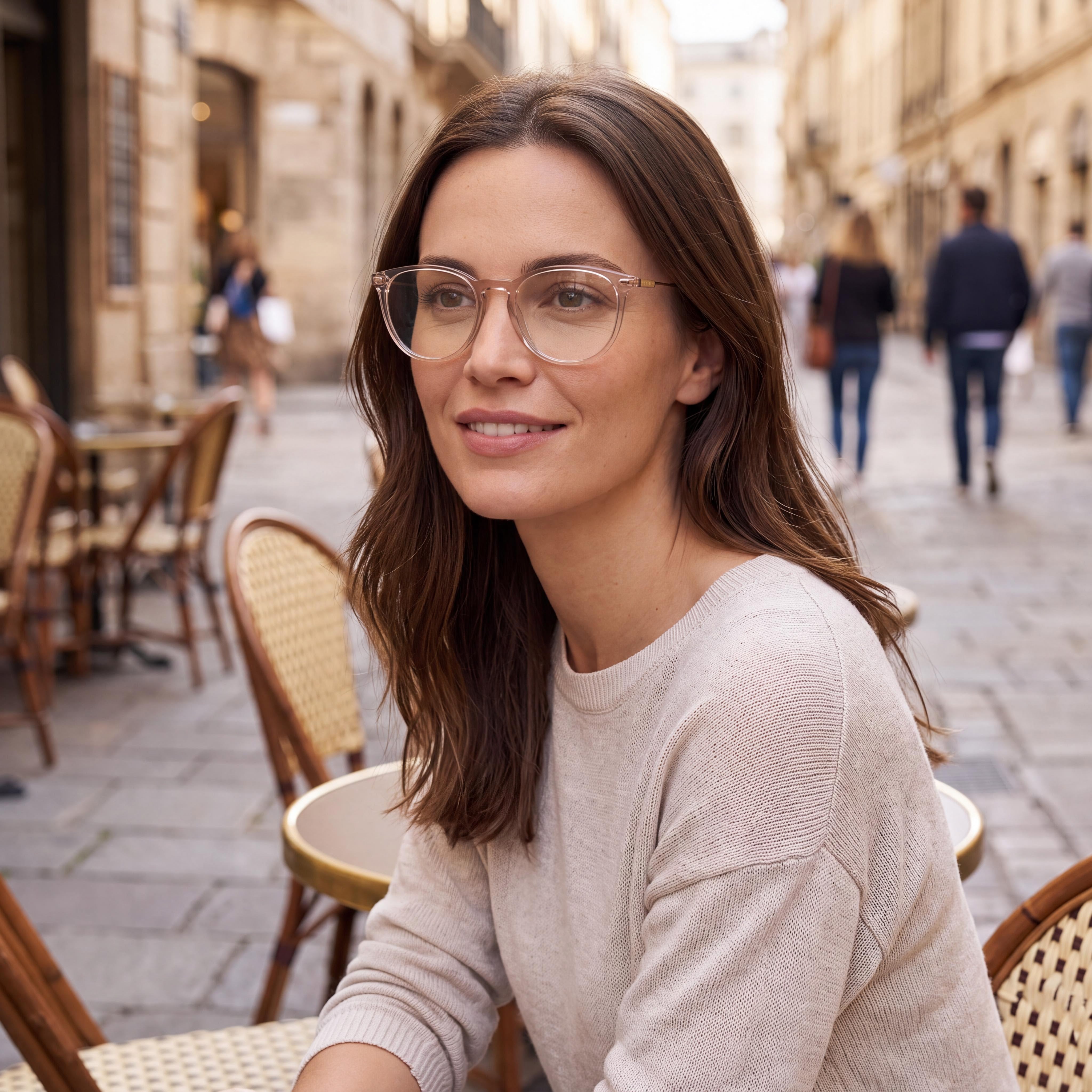 Carrera Modern Nude POLYAMIDE INJ-GRIL. Non-Polarized Plastic Lens Unisex Eyewear Frame 50/18/135, Photo 4