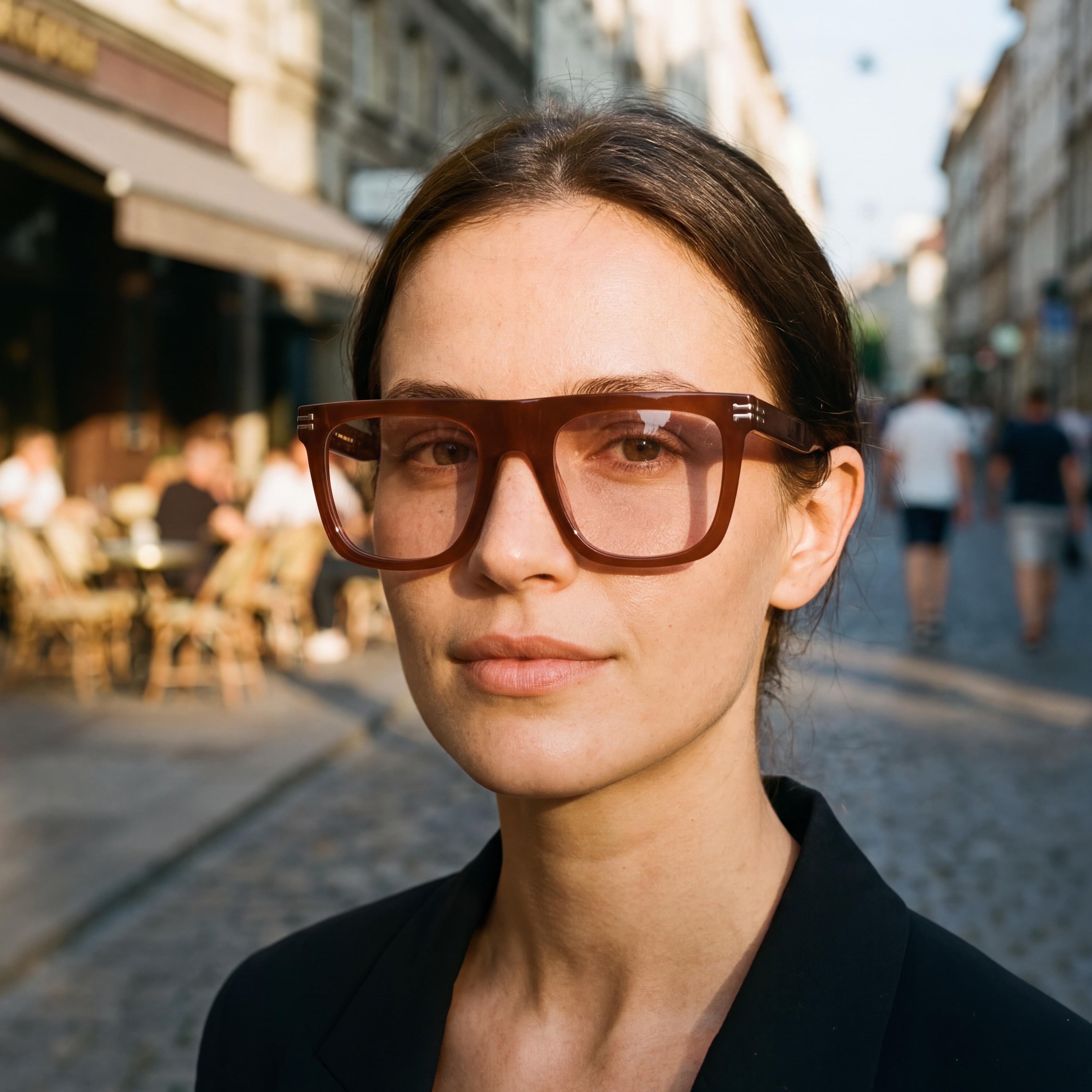 Gafas de sol Marc Jacobs Modern de acetato color habana con montura de cristal y protección UV para mujer 50-20-140 mm, Photo 5
