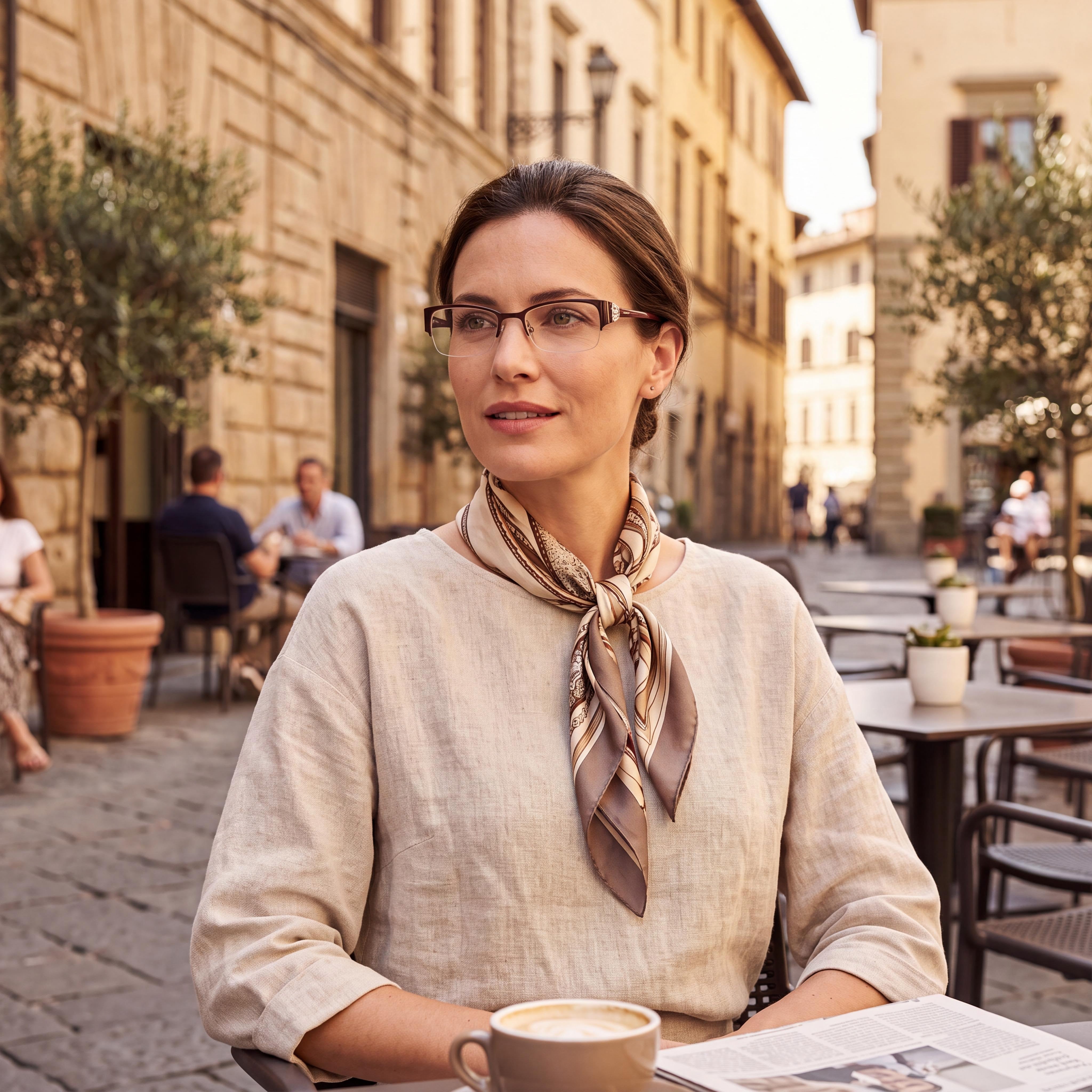 Vogue 0vo4014b Gafas de Mujer Plástico Ovaladas Azul Burdeos Oro Pálido 50mm Lente de Demostración, Photo 5