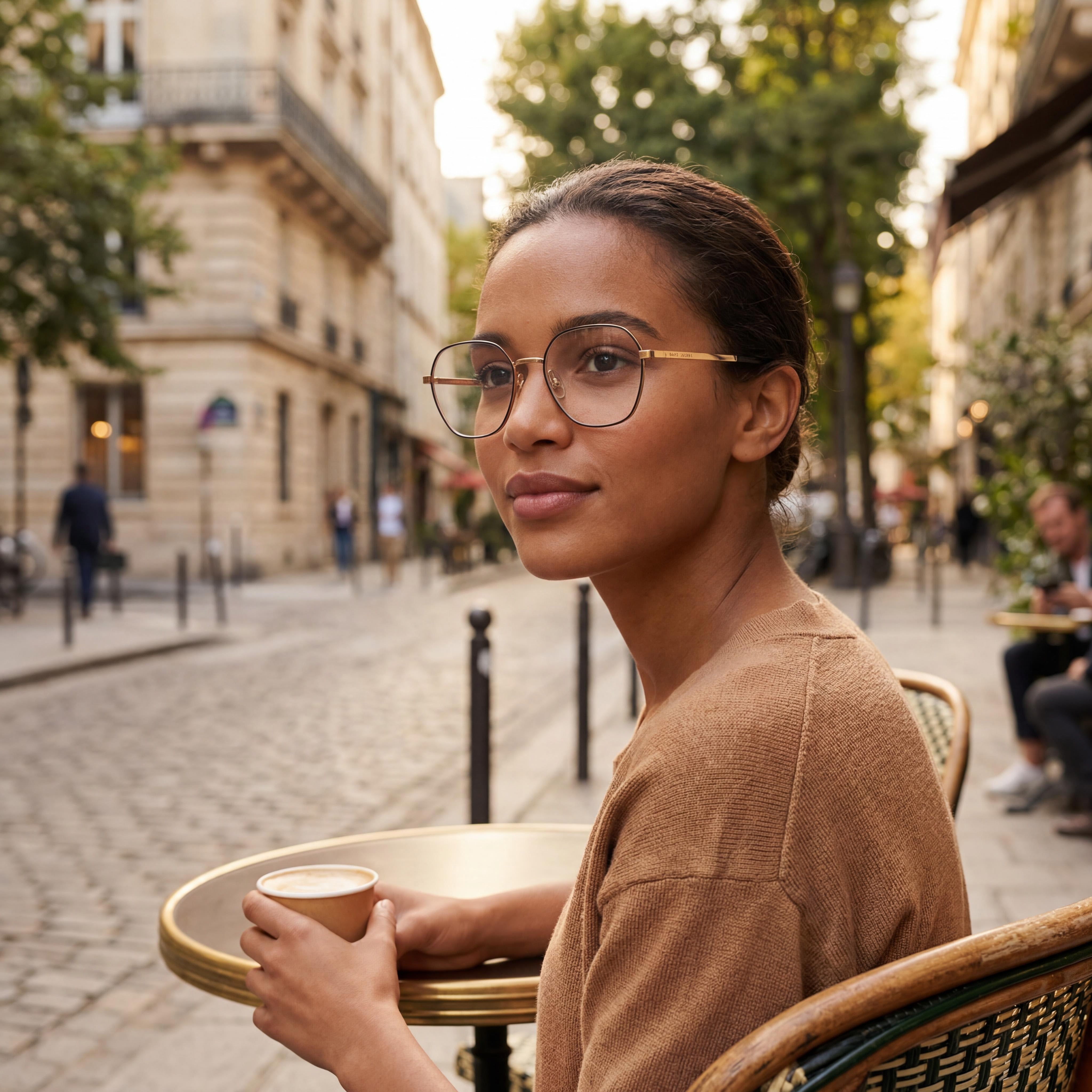 Marc Jacobs Marc 476/G/N Women's Metal Eyeglasses Frame in Black Gold, 54mm Lens Width, 18mm Bridge, 140mm Temple Length, Photo 6