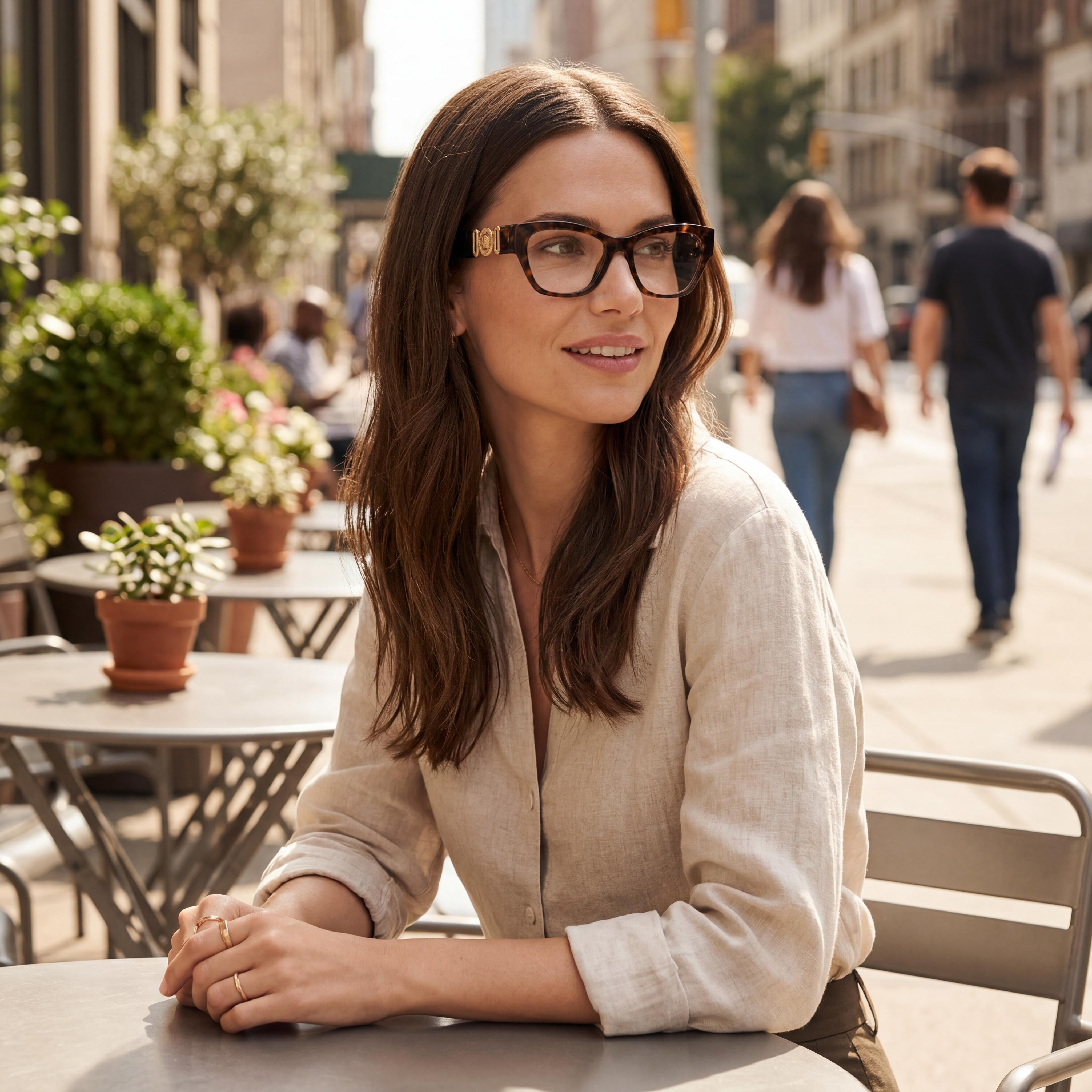 Gafas Graduadas Versace Ve 3367u para Mujer con Montura de Havan Inyectado - Lente 52mm, Puente 17mm, Patilla 140mm, Photo 4