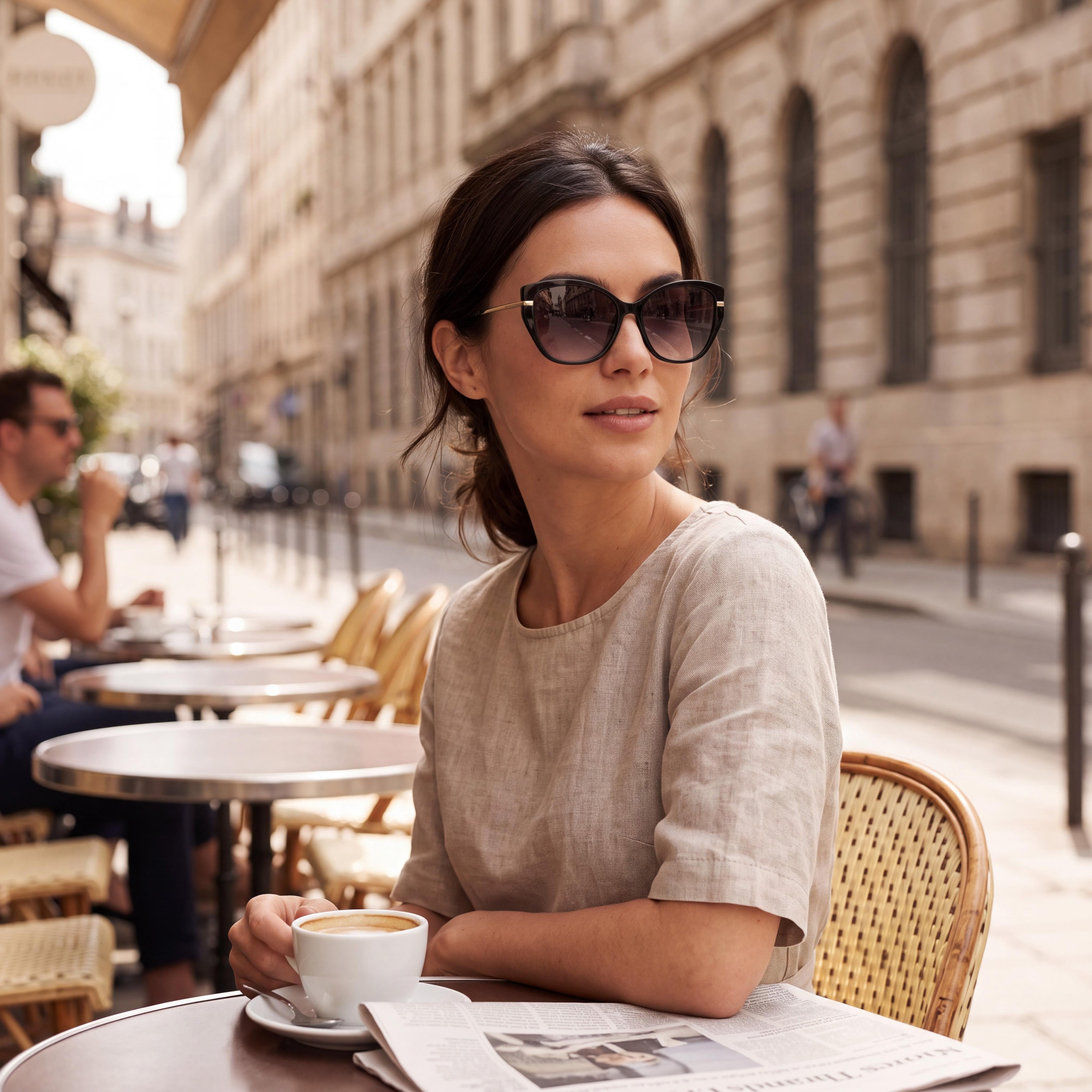 Longchamp LO627S Women's Acetate Multi-coloured Frame Gradient Grey Non-Polarized UV Protection Sunglasses 57mm, Photo 5