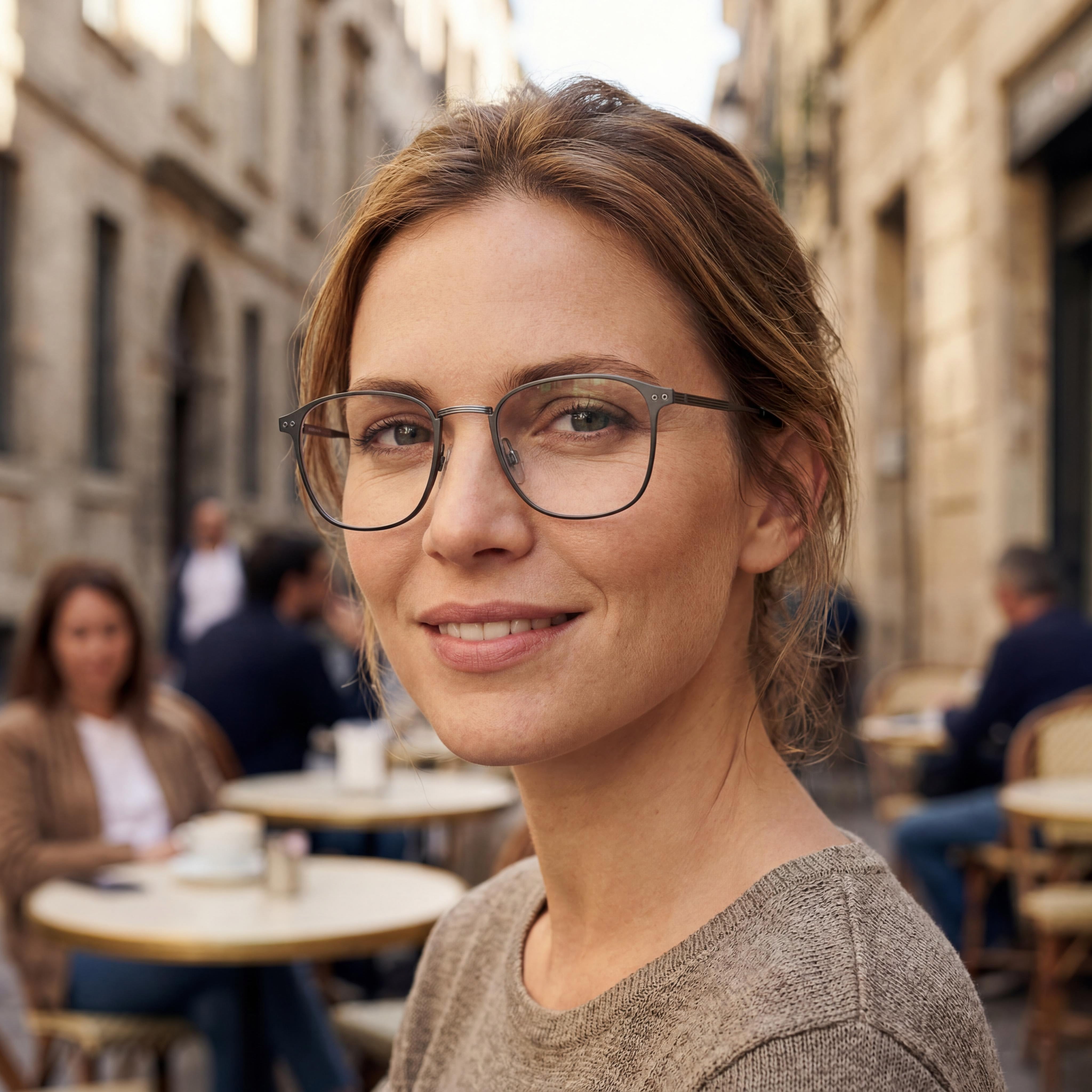 Tommy Hilfiger TH 2028 Montura de Gafas Unisex Casual, montura de acero aleado con acabado negro mate, 52 mm, Photo 5