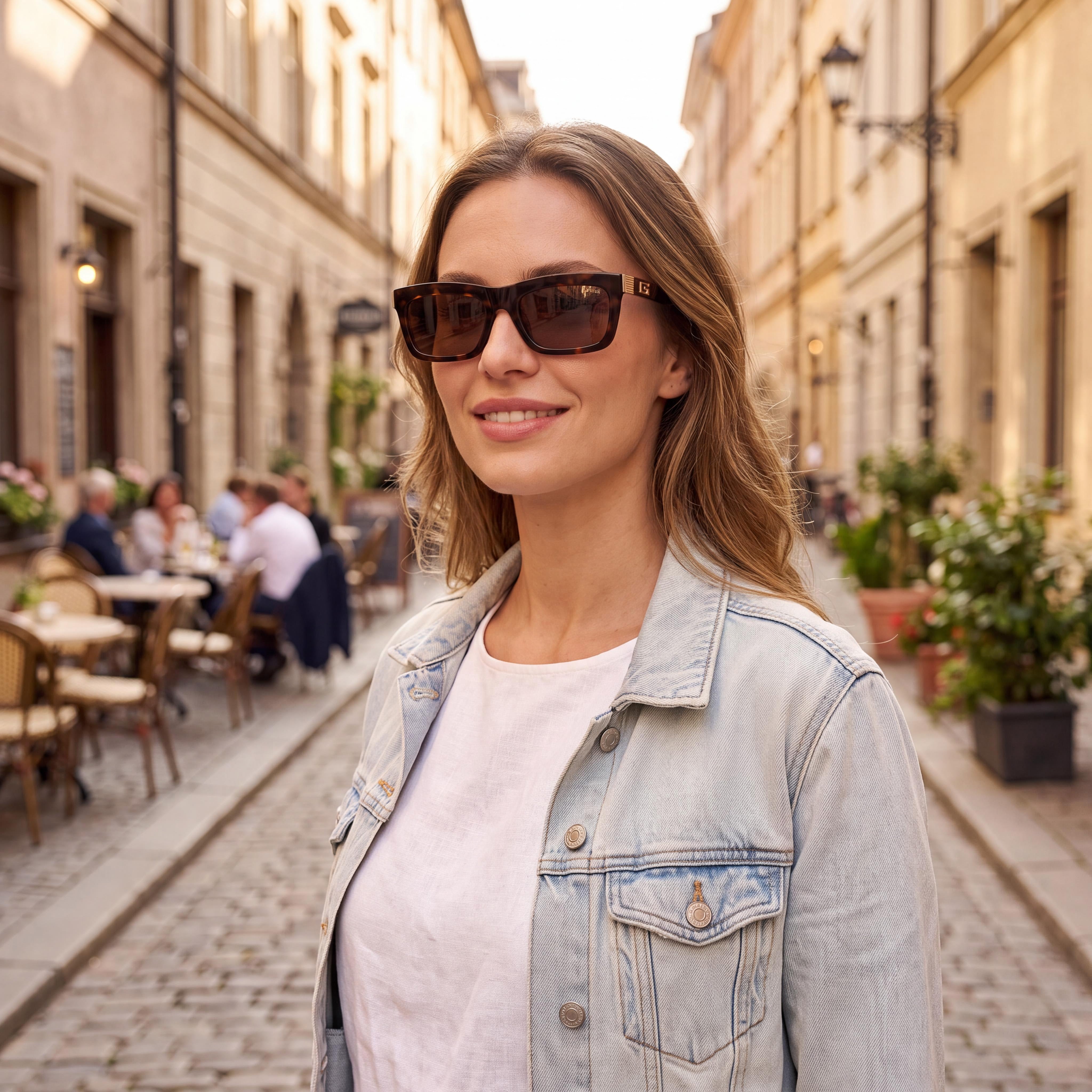 GUESS Gu00212 Unisex Dark Havana Plastic Frame with Brown UV 400 Non-Polarized Lenses 55mm, Photo 6