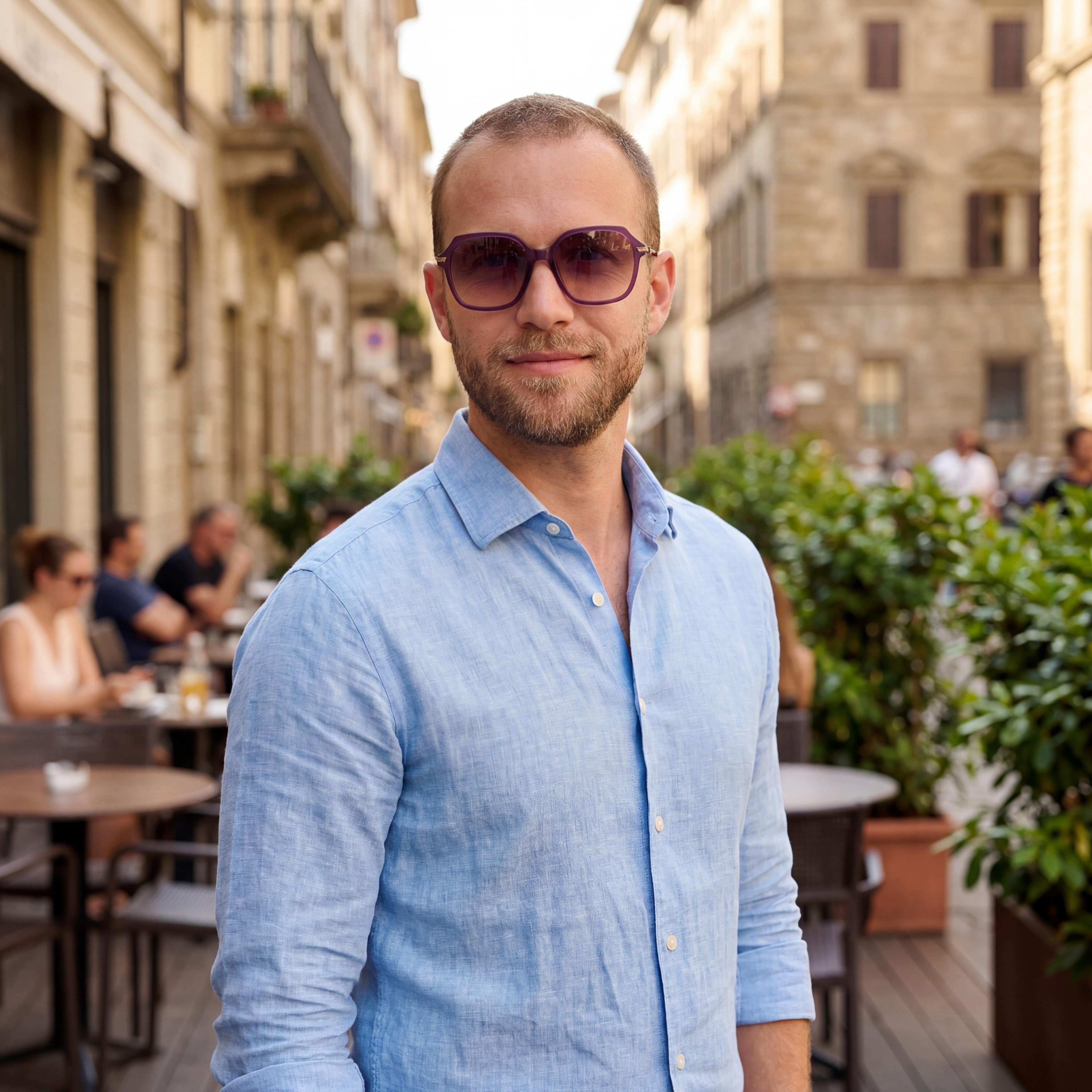adidas Originals Casual - Gafas de sol para hombre, color violeta mate inyectado, talla 55-16-140, Photo 6