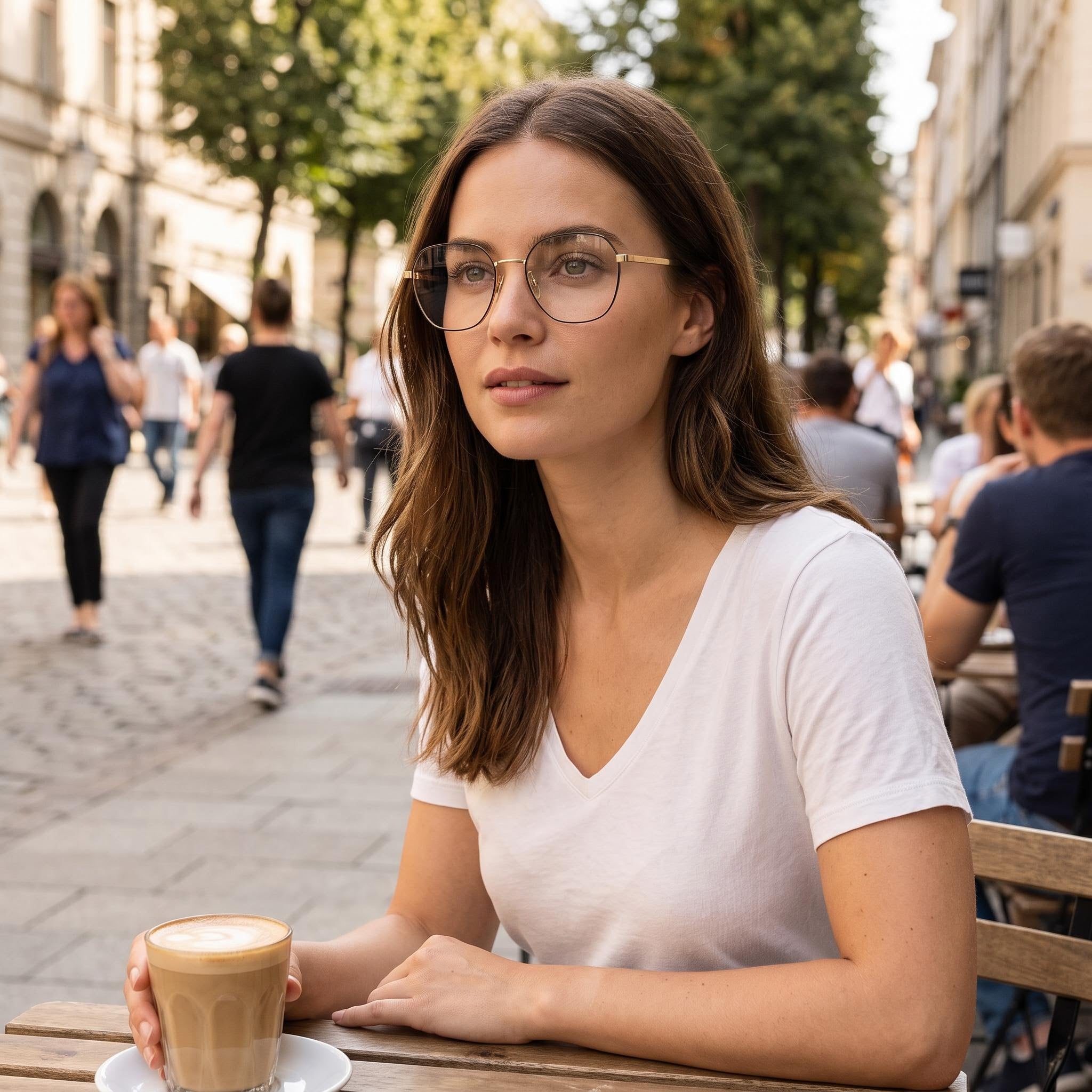 Marc Jacobs Marc 476/G/N Women's Metal Eyeglasses Frame in Black Gold, 54mm Lens Width, 18mm Bridge, 140mm Temple Length, Photo 6