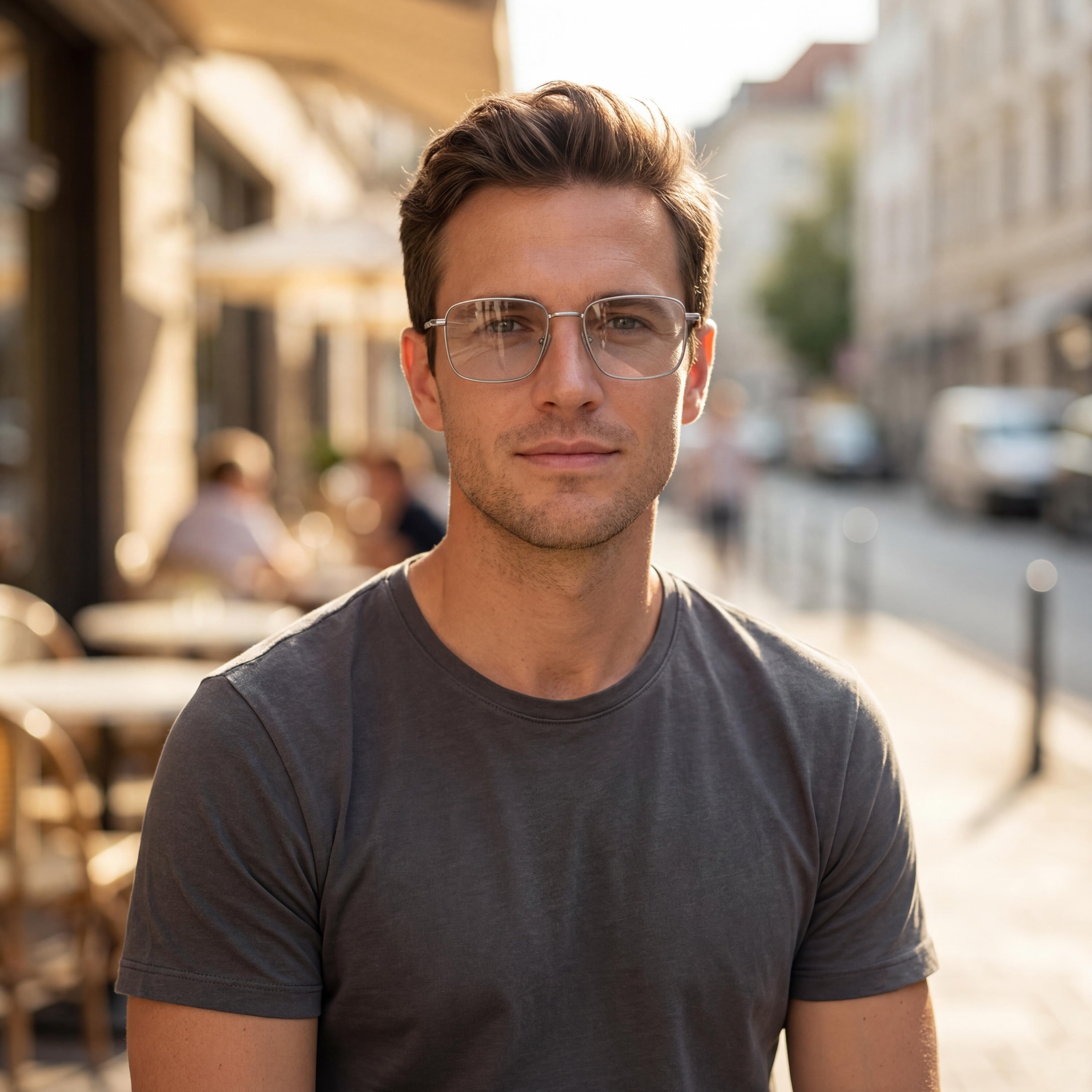 Carrera Casual 108977 Men's Matte Ruthenium Black Metal Optical Eyeglasses 53mm Lens 19mm Bridge 145mm Temple, Photo 5