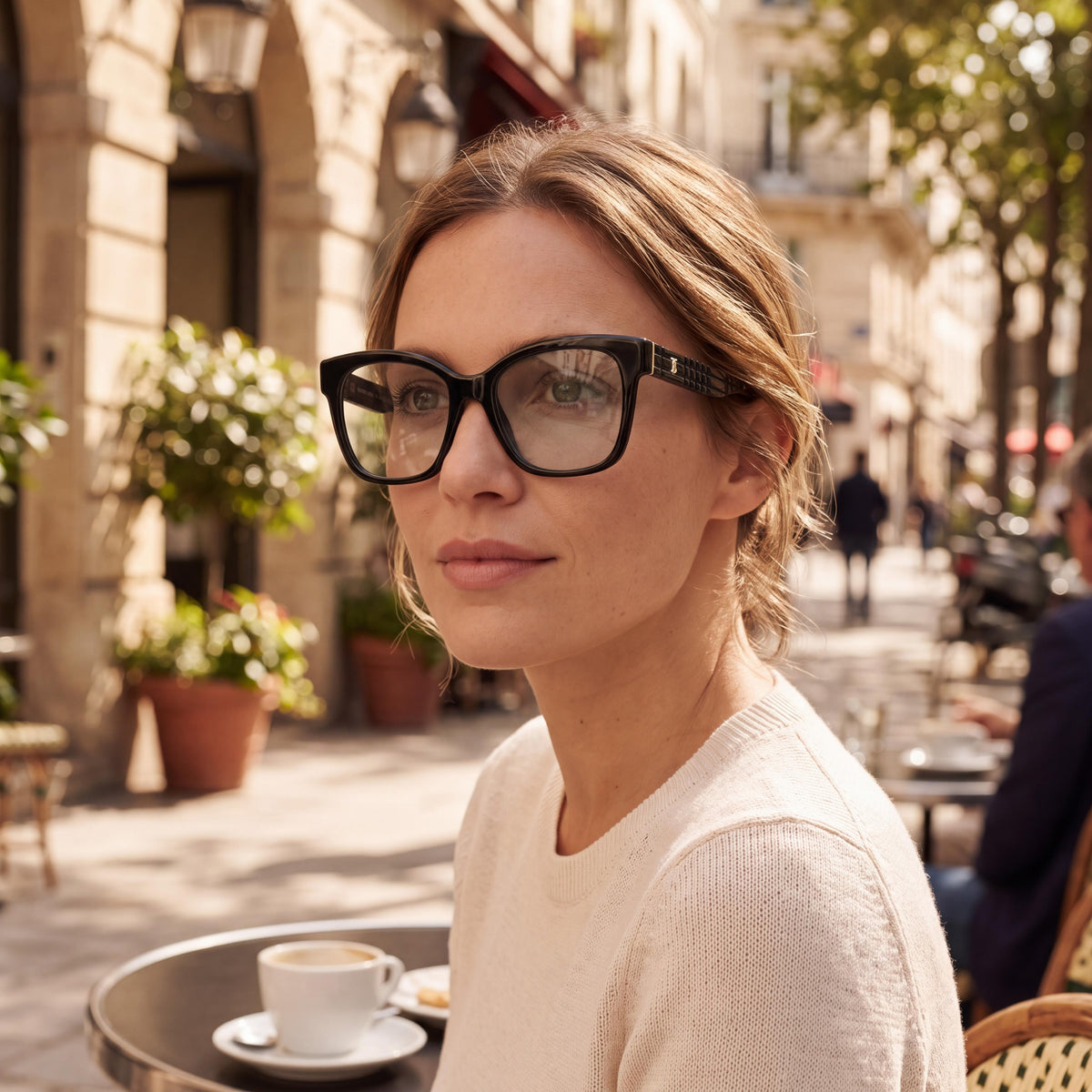 BURBERRY Be 2363 Multicoloured Molded Plastic Unisex Eyeglasses with Clear Lenses 53mm, Photo 3