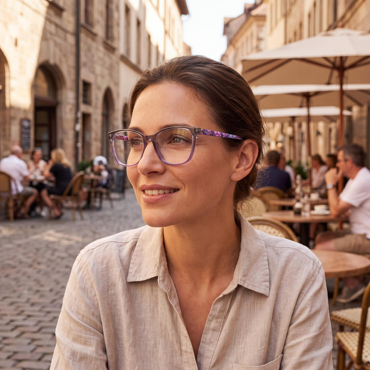 Gafas bebe Bb5206 de metal gris para mujer 53mm, Photo 4