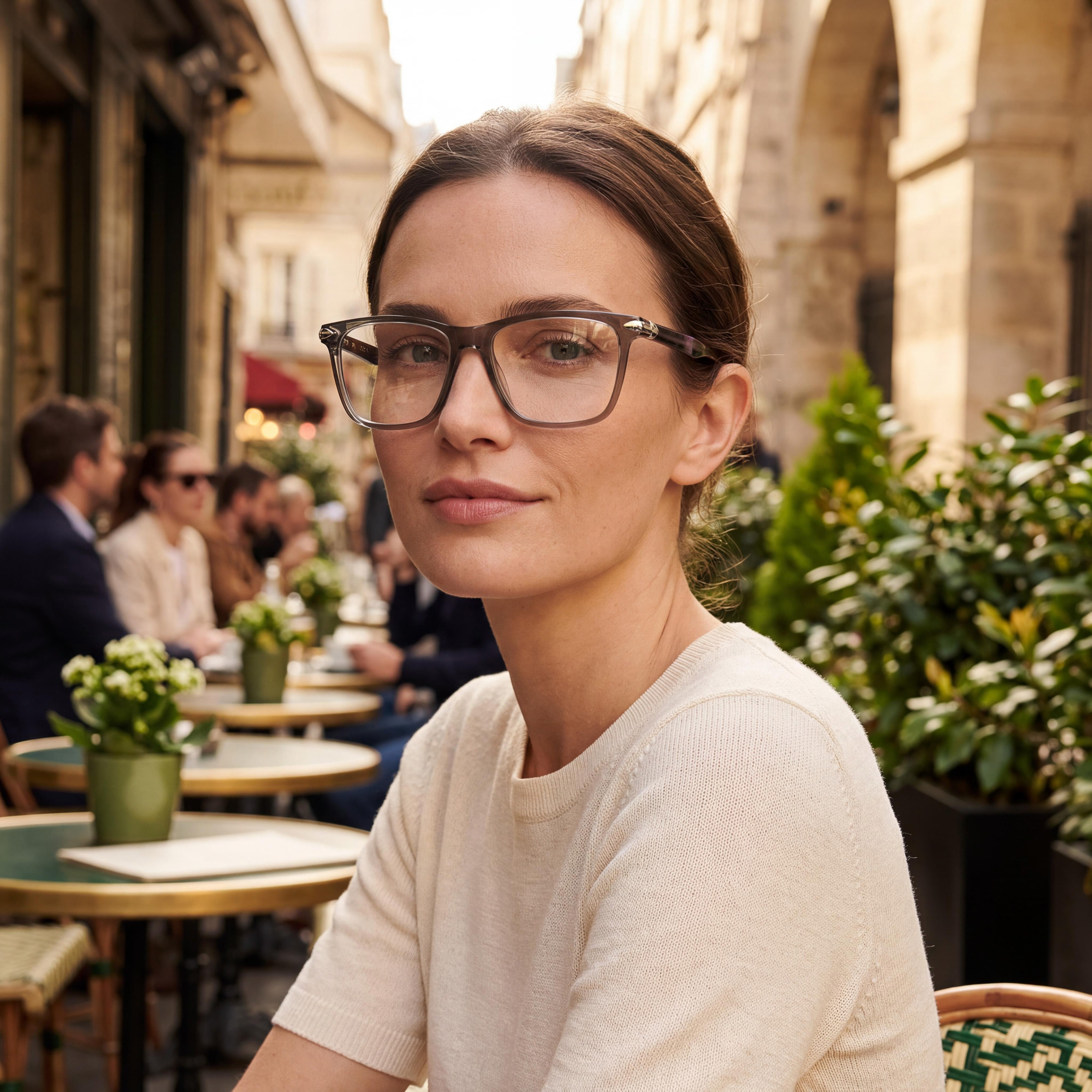 rag & bone Gafas Modernas Unisex con Montura de Acetato y Cristales Adaptables a la Luz Verde Oscuro 51-16-140, Photo 4