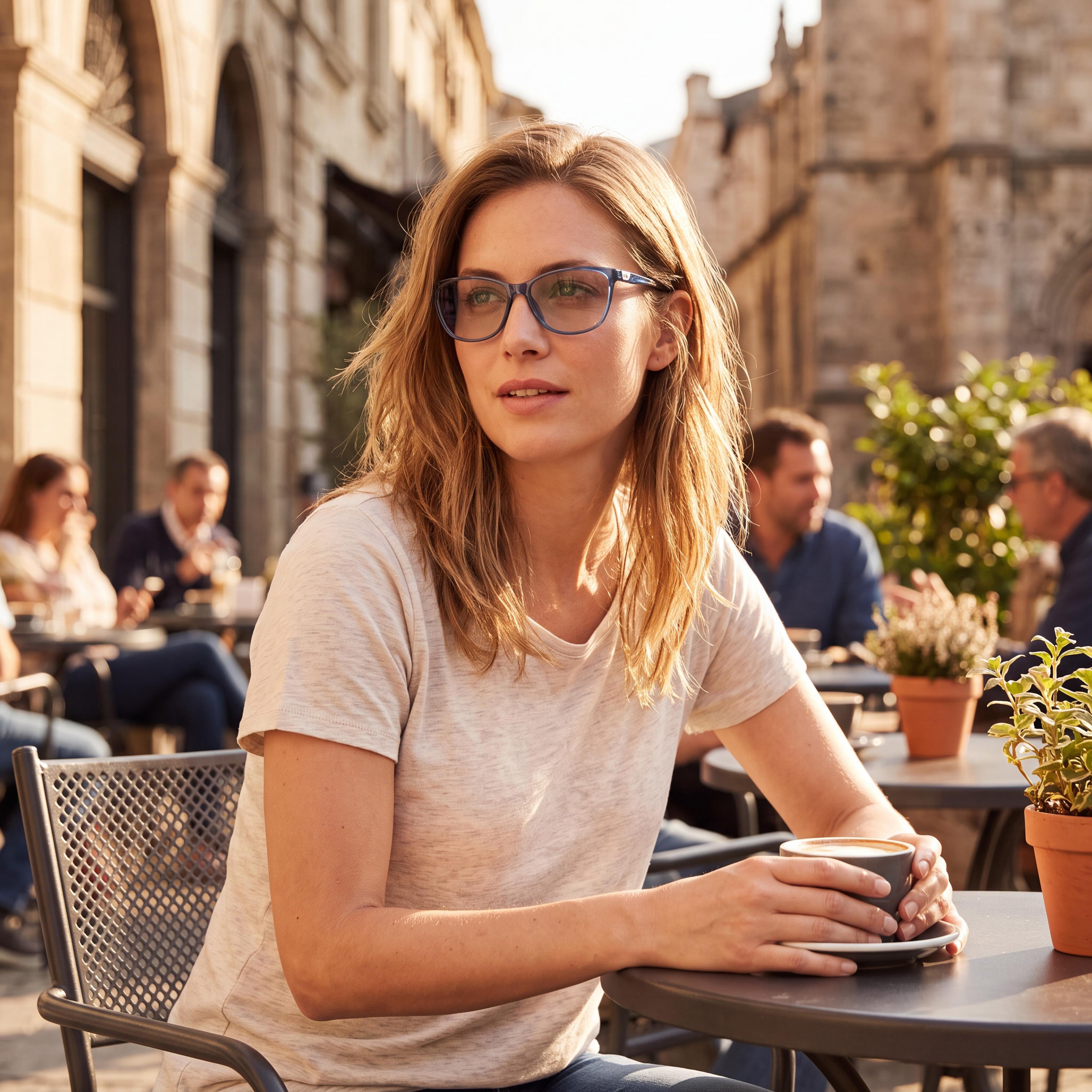 Under Armour Modern Women's Blue Crystal Polyamide Frame Sunglasses with UV Protected Lenses 54mm, Photo 5